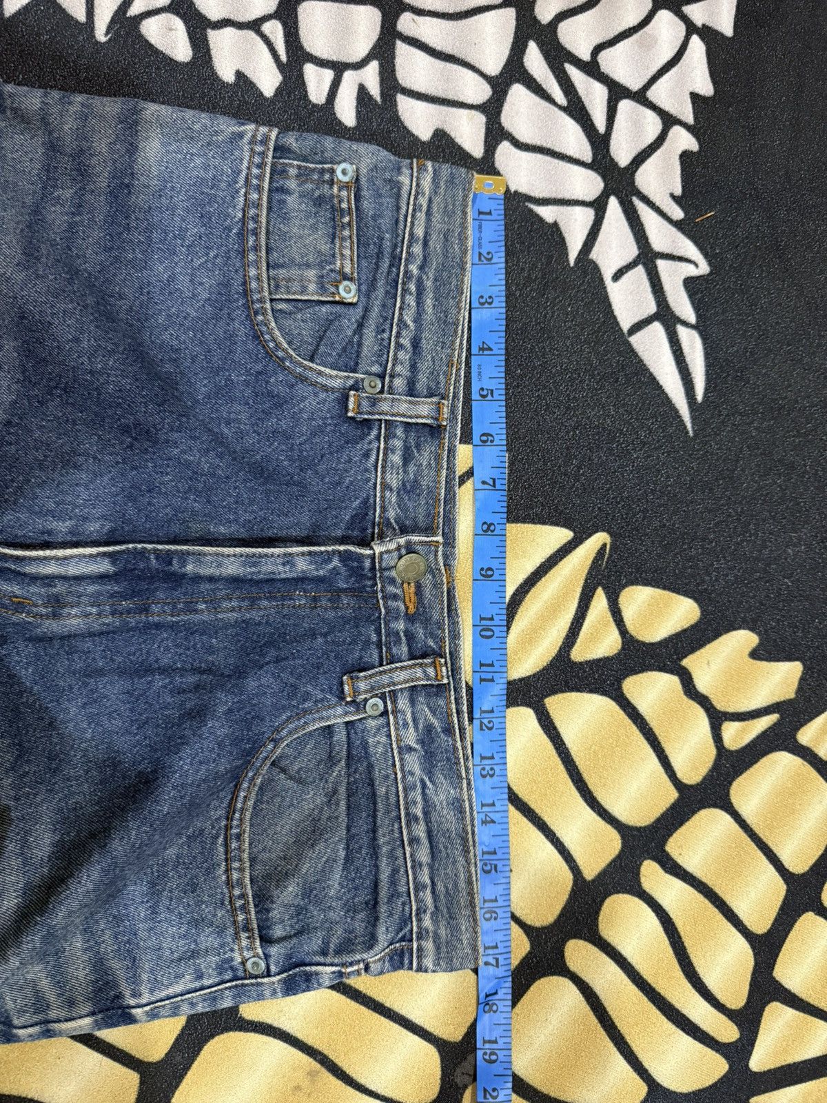 Warehouse VINTAGE WEREHOUSE x UNIQLO FADED JEAN DENIM PANTS Size US 34 / EU 50 - 15 Thumbnail