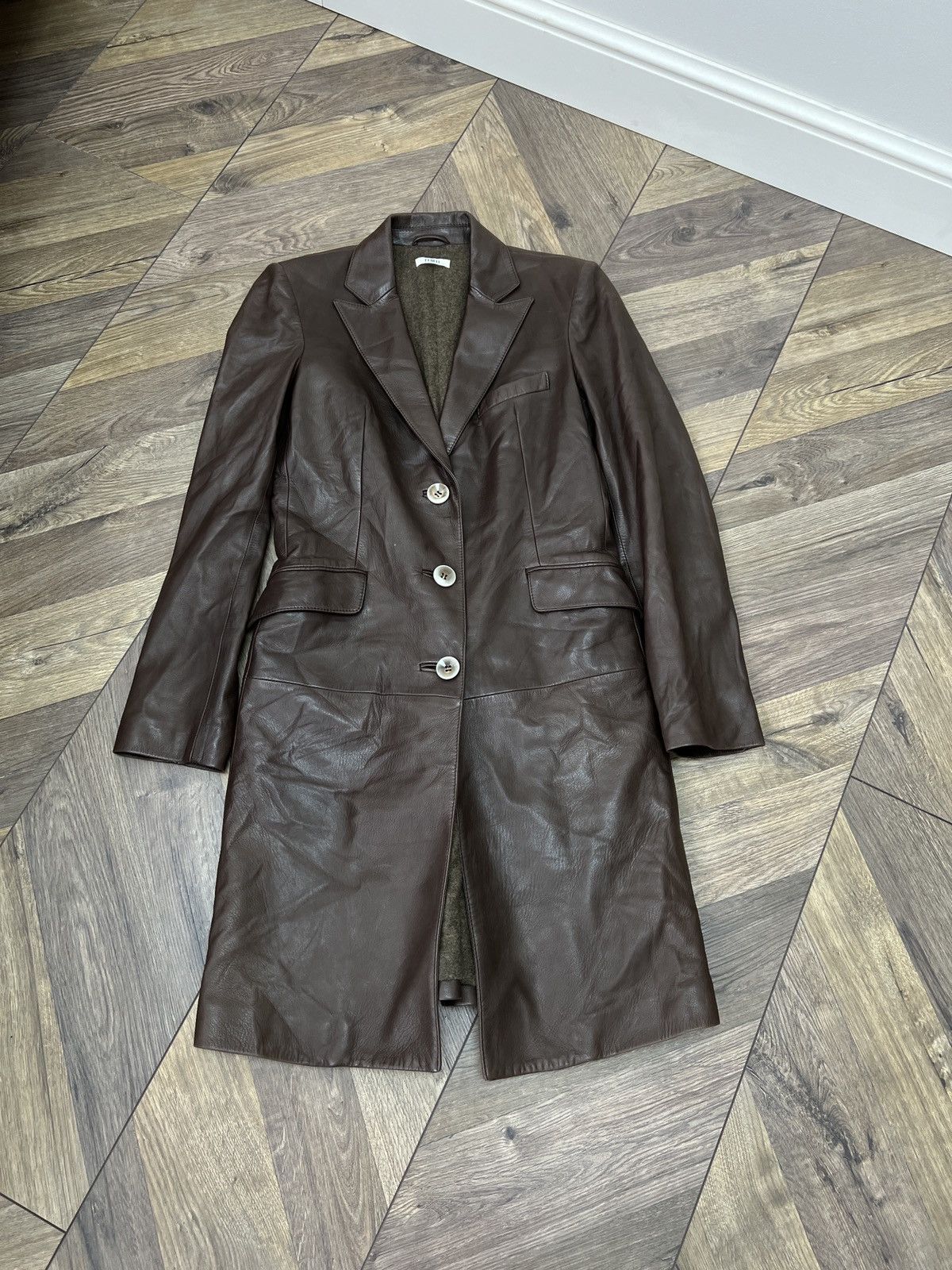 Designer × Fedeli × Vintage Vintage Fedeli women’s leather Jacket Size S / US 4 / IT 40 - 2 Thumbnail
