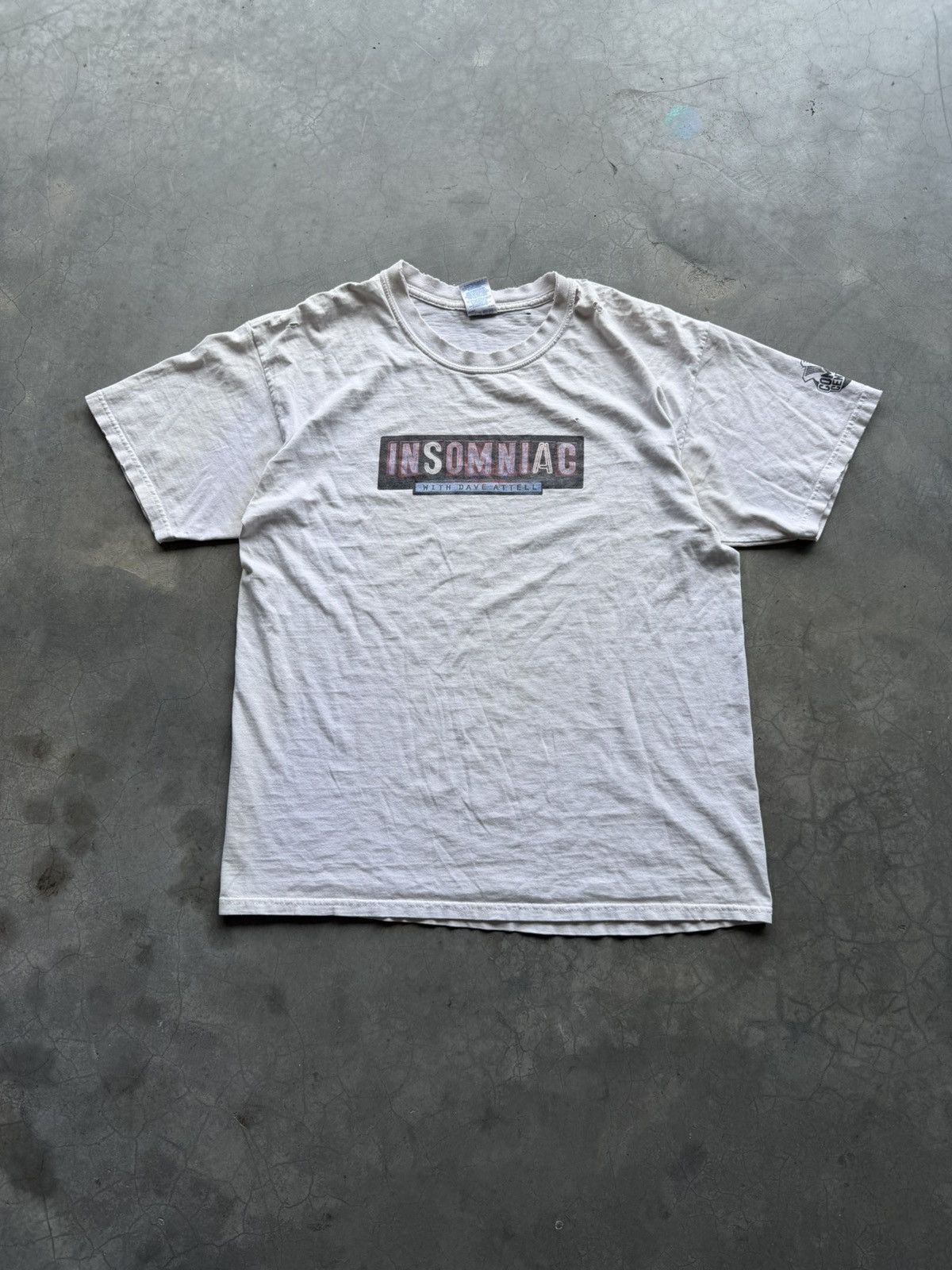 Vintage Vintage Thrashed 90s Comedy Central Dave Atelle Tee Size US L / EU 52-54 / 3 - 1 Thumbnail