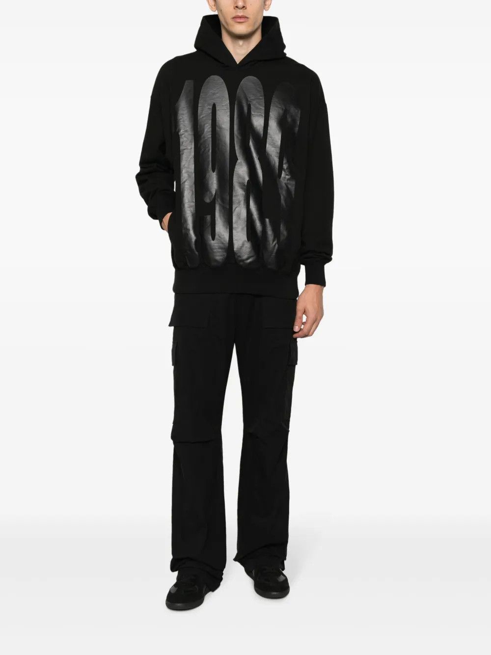 1989 STUDIO o1y0525 Cargo Pant in Black Size US 33 - 5 Thumbnail