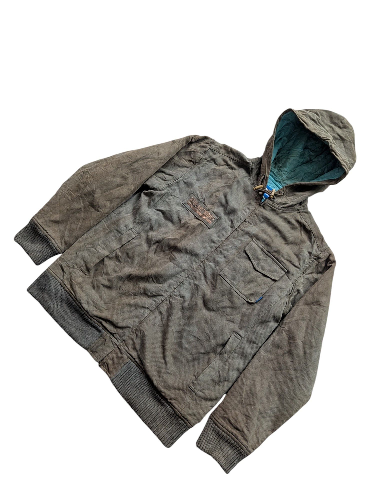 Japanese Brand × Vintage Vintage Jacket Blue Art Drive Surf Clothing Japan Size US L / EU 52-54 / 3 - 3 Thumbnail