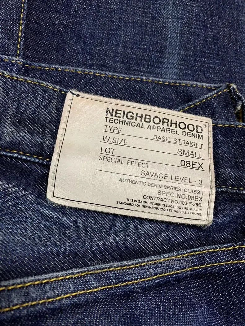 Neighborhood NEIGHBORHOOD Basic Straight Rigid Denim Jeans. Size US 29 - 6 Thumbnail