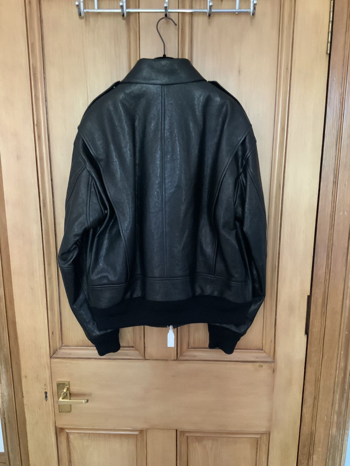 Alexander McQueen Alexander McQueen Leather Bomber Jacket Size US L / EU 52-54 / 3 - 7 Thumbnail