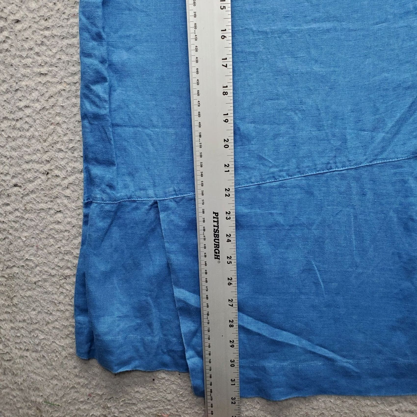 J. Jill J. Jill Tank Top Womens Large Blue Linen Wide Strap Round Neck USA Ship Casual Sleeveless Size L / US 10 / IT 46 - 3 Thumbnail