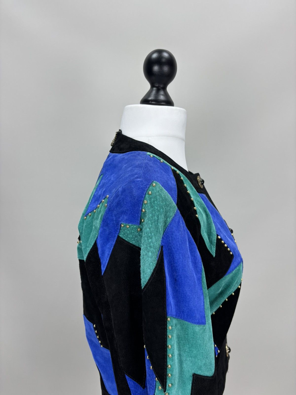 Other Womens leather jacket Dino'z Size 40 Color Multicolor Size S / US 4 / IT 40 - 6 Thumbnail