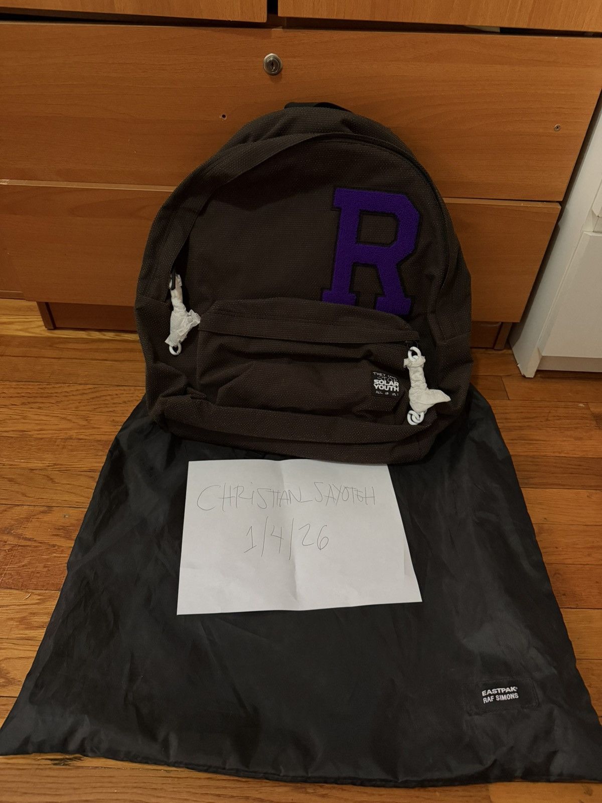Eastpak × Raf Simons Raf Simons x Eastpak backpack Big R letter Size ONE SIZE - 13 Thumbnail