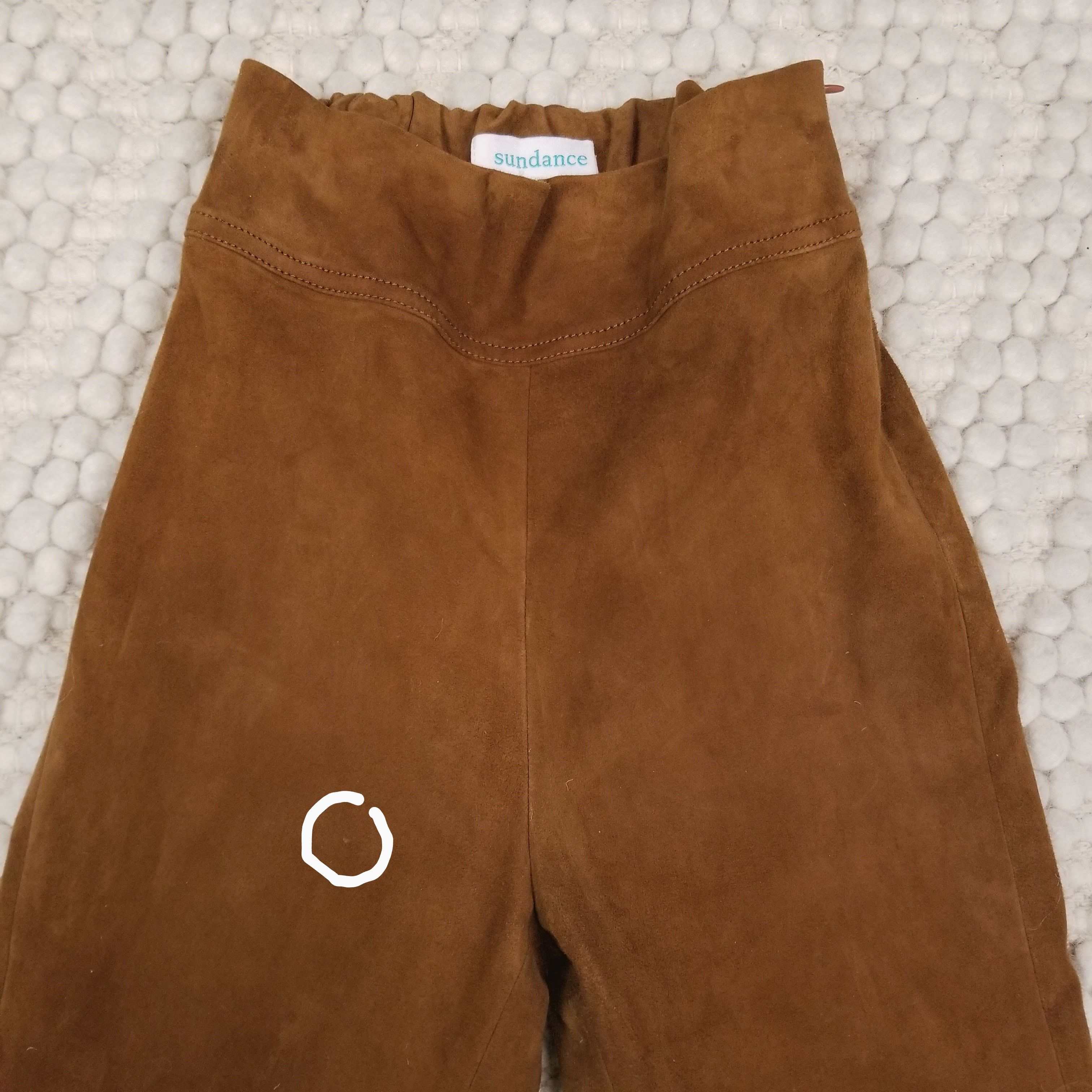 Other Sundance Cassie Suede Leather Pants Sz Extra Small Size 26" / US 2 / IT 38 - 9 Thumbnail