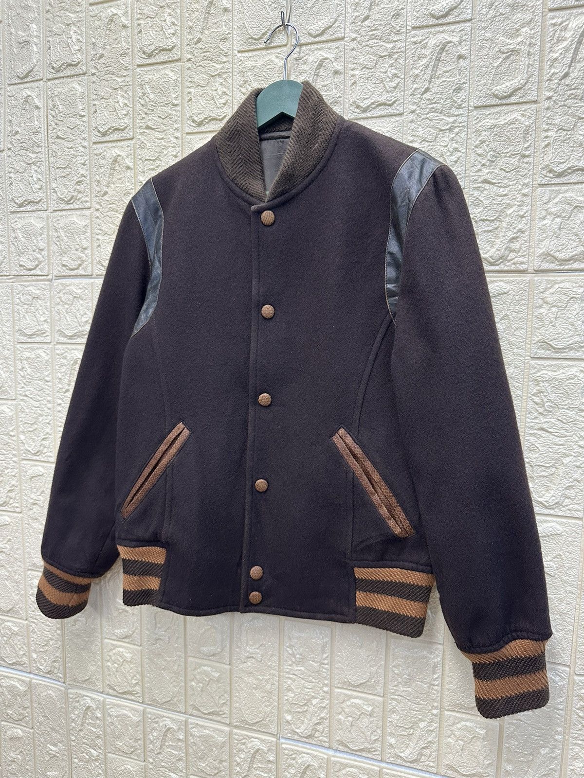 PPFM PPFM Wool Varsity Jacket Saint Laurent Style Jacket MJ48 Size US S / EU 44-46 / 1 - 3 Thumbnail