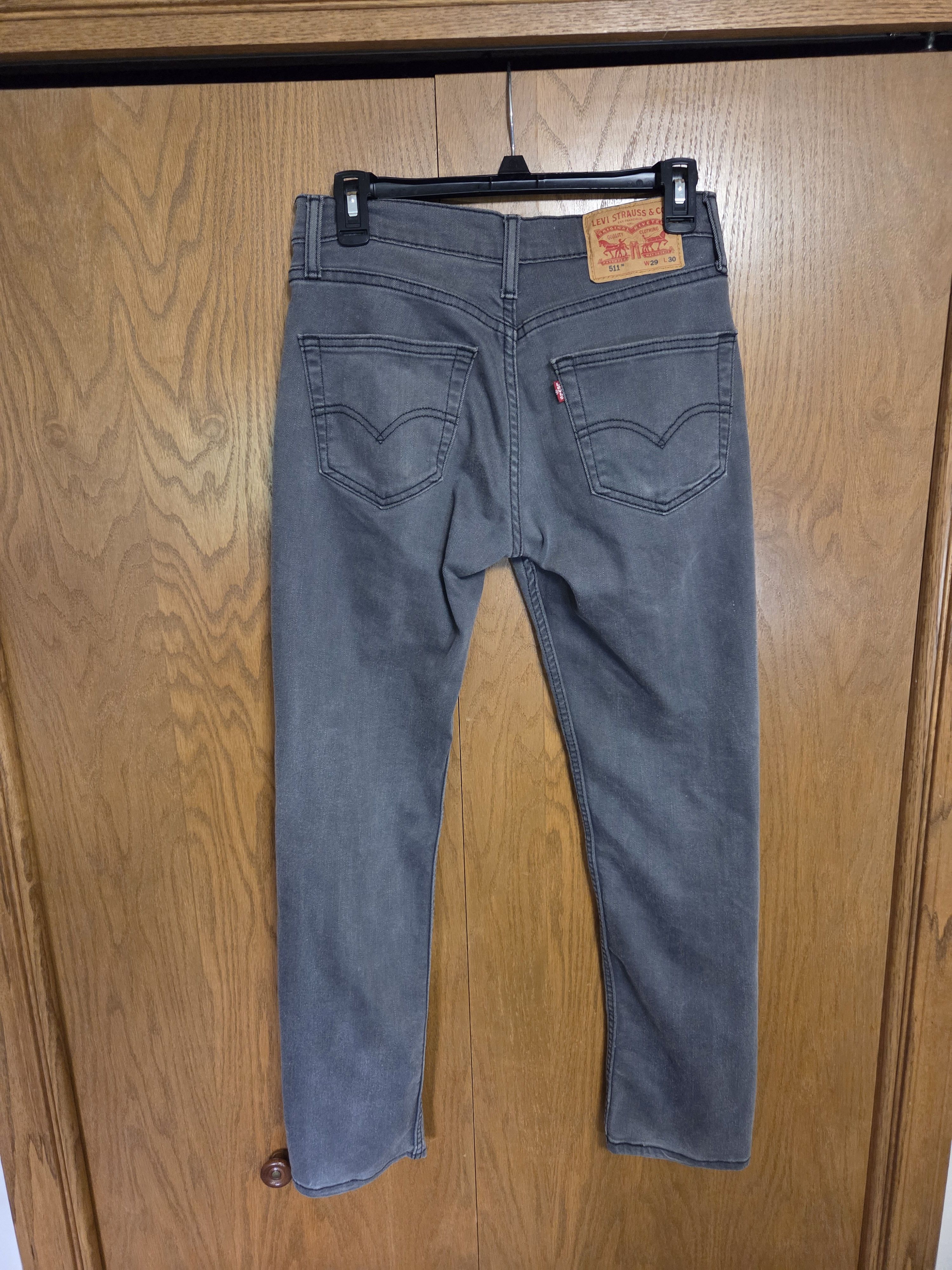 Levi's Levi's Grey Jeans Size US 29 - 3 Thumbnail