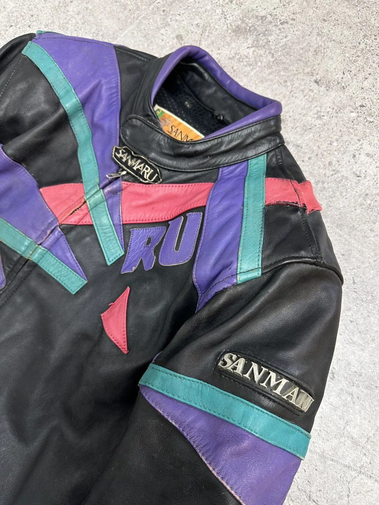 Diesel Black Leather Jacket Vintage Cropped Avantgarde Diesel Style Size US M / EU 48-50 / 2 - 5 Thumbnail