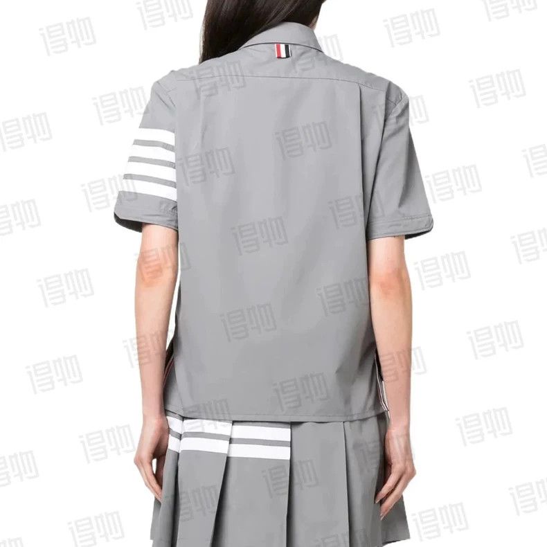 Thom Browne Thom Browne size38 Lightweight short-sleeved shirt Size XS / US 0-2 / IT 36-38 - 9 Thumbnail