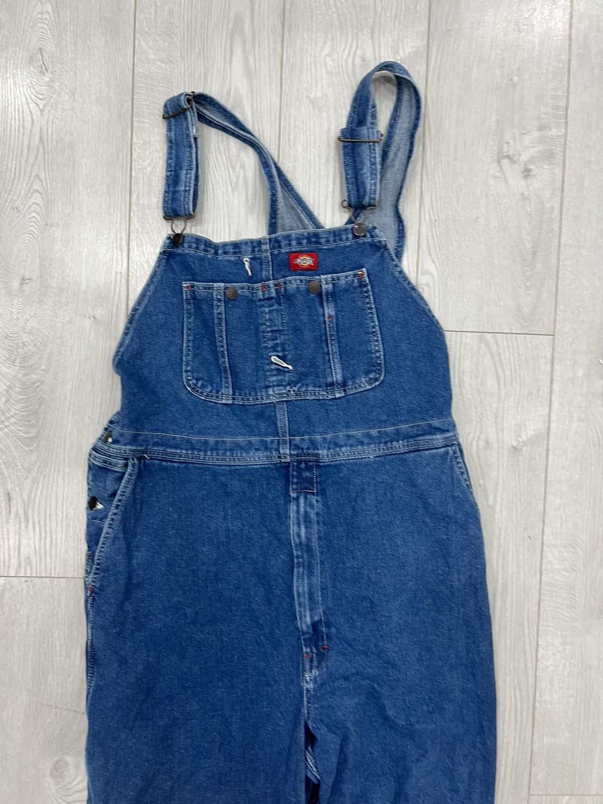 Dickies Vintage Dickies Denim Overalls Jeans Pants 42x32 Size US 42 / EU 58 - 4 Thumbnail