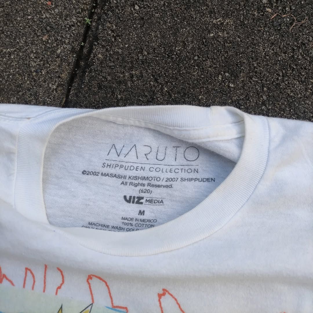 Anime Vintage Naruto Shippuden Anime Tee Size US M / EU 48-50 / 2 - 3 Thumbnail