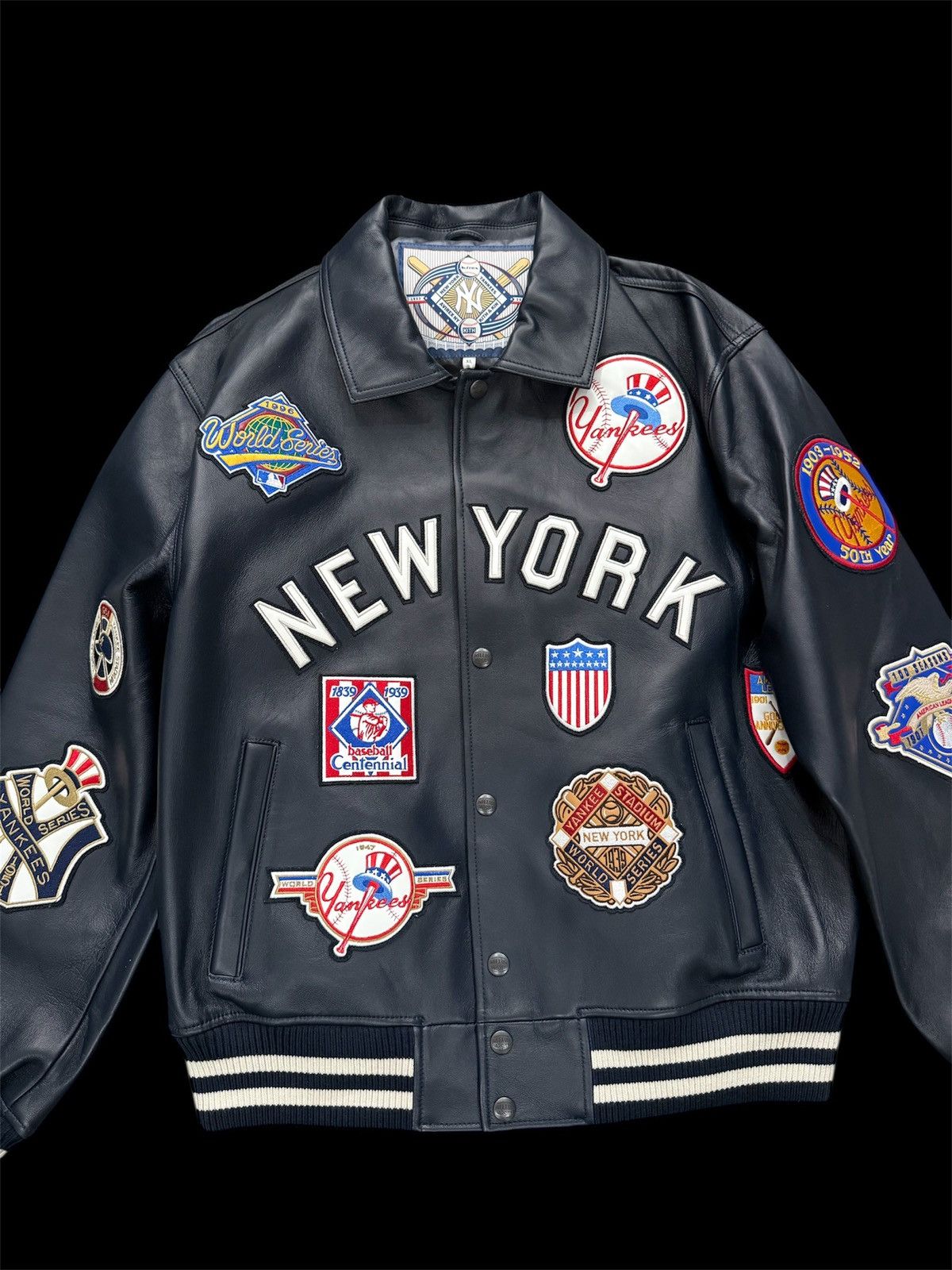 Avirex × Kith Kith & AVIREX Yankees Jacket Size (XL) Size US XL / EU 56 / 4 - 3 Thumbnail