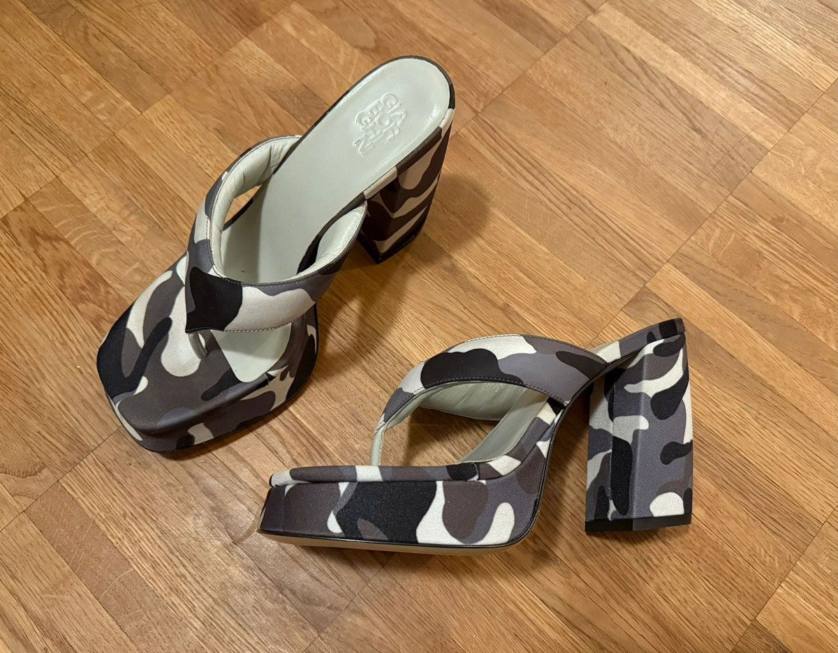 GIA BORGHINI Gia Borghini camouflage platform sandals Size US 7 / IT 37 - 1 Thumbnail