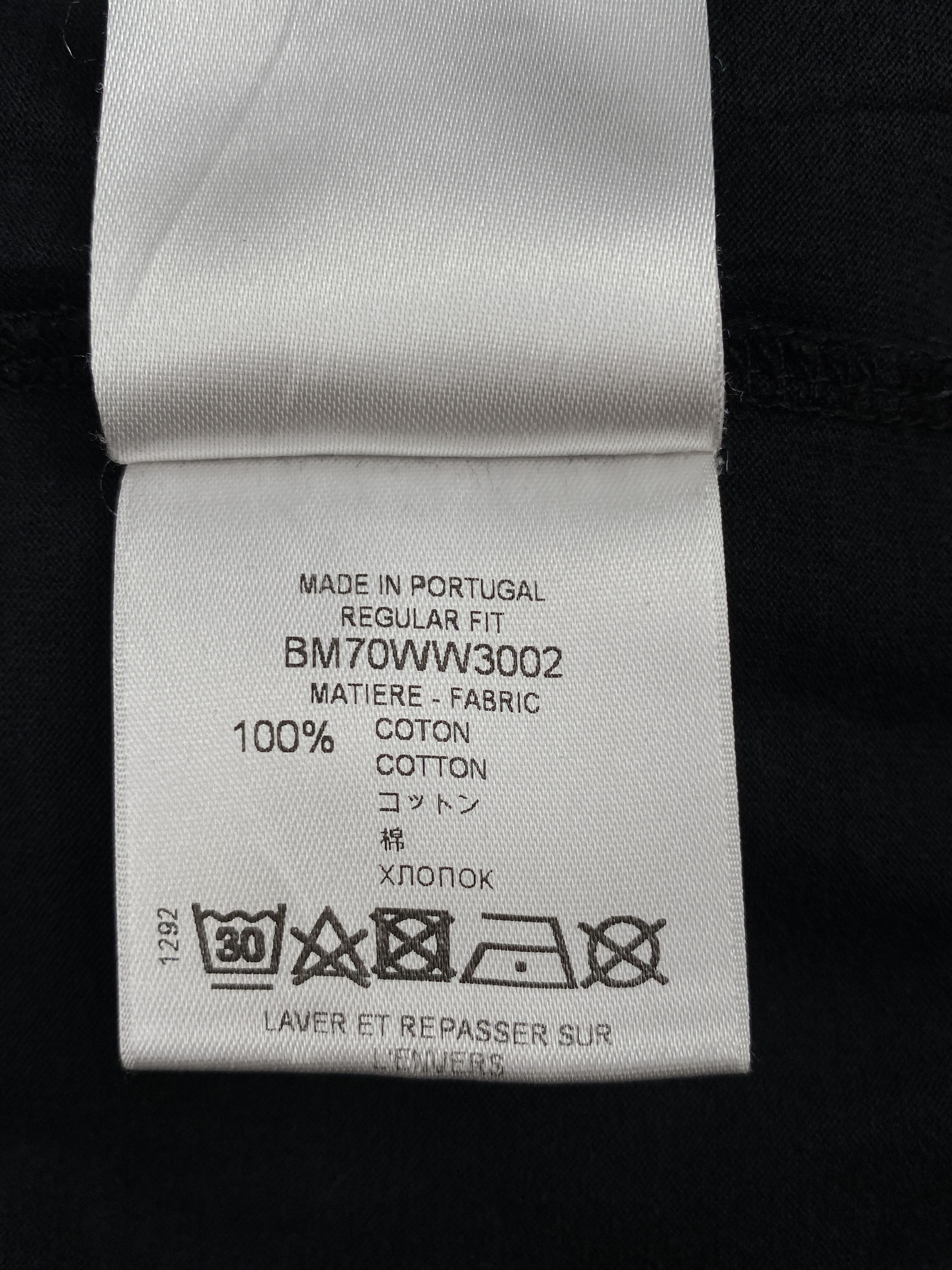Givenchy Amore Black Logo Print T-Shirt Size US M / EU 48-50 / 2 - 17 Thumbnail