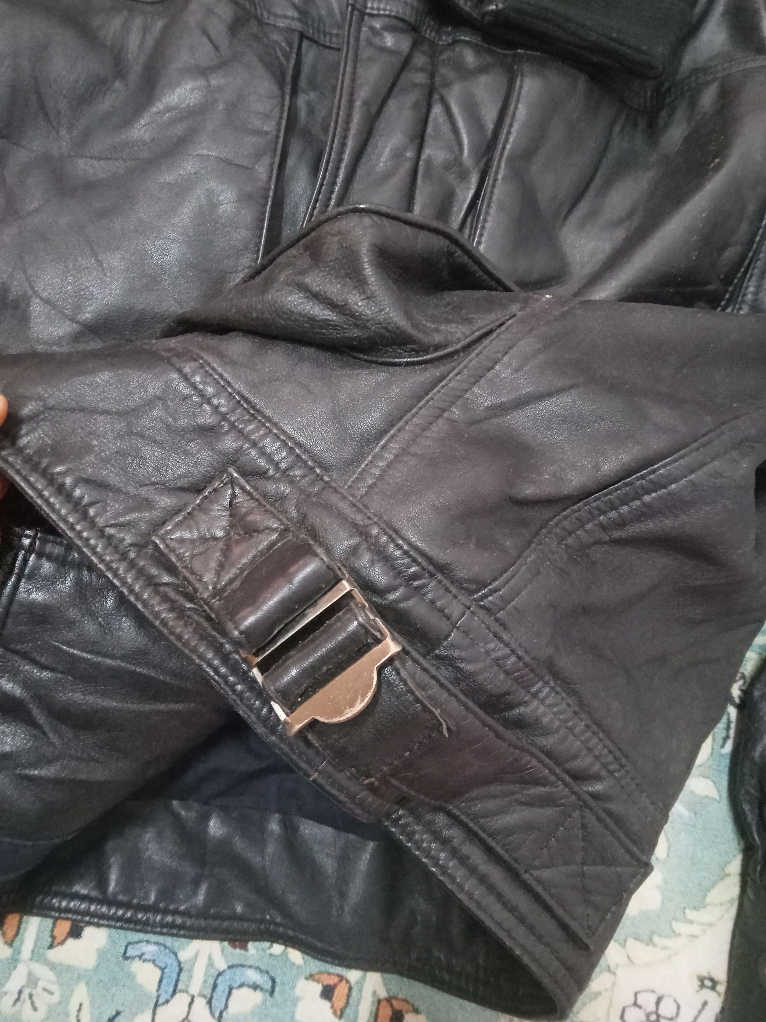 Issey Miyake Hai Sporting Gear Issey Miyake Rare Vintage Leather Jacket Size US M / EU 48-50 / 2 - 9 Thumbnail