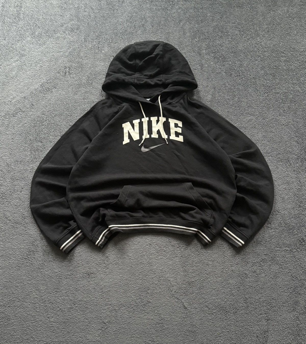 00s Vintage Nike Big Spellout Logo Retro Oversized Hoodie