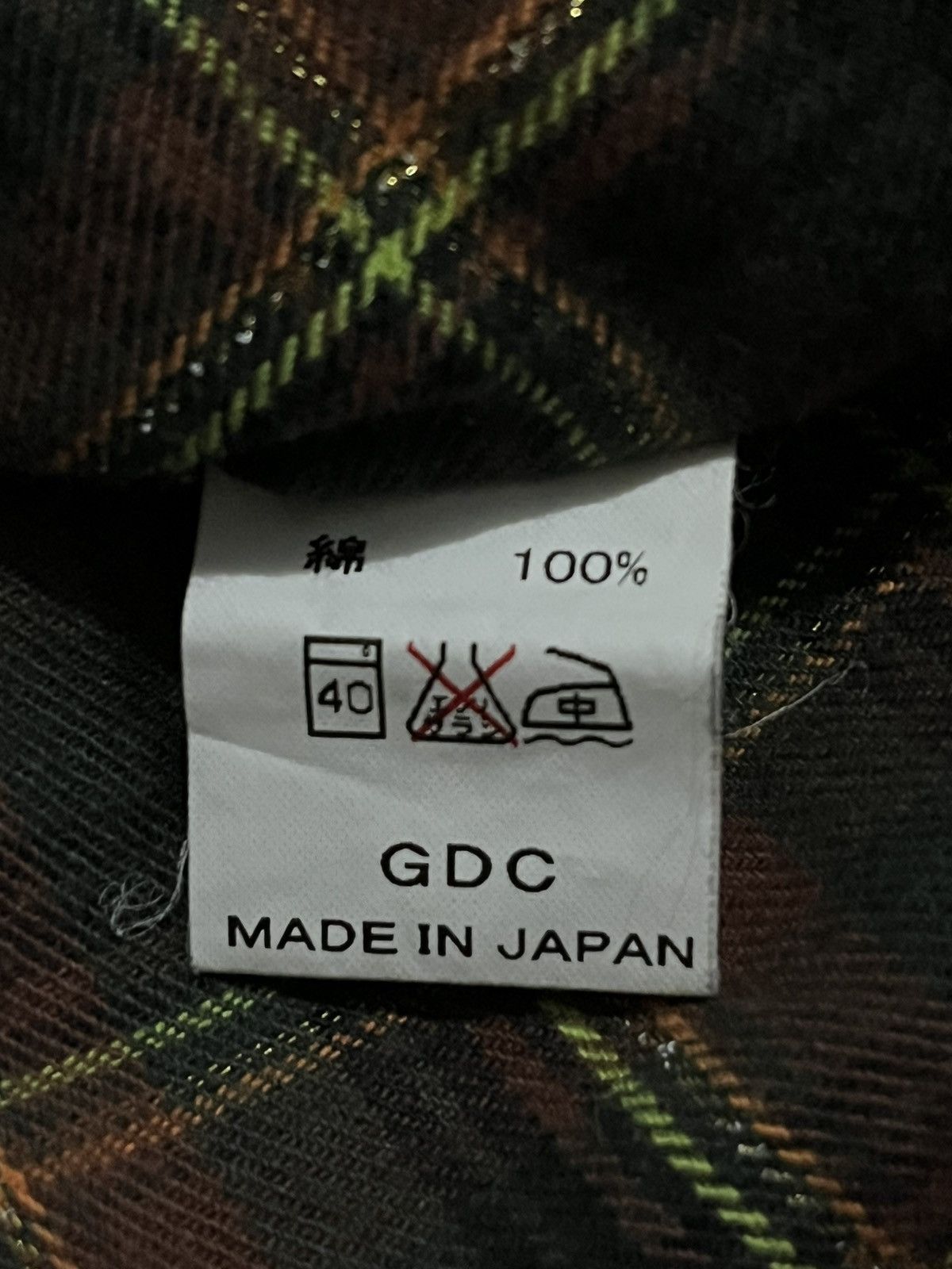Japanese Brand Japanese Gdc Distressed Flannel LGB Style Size US M / EU 48-50 / 2 - 10 Thumbnail