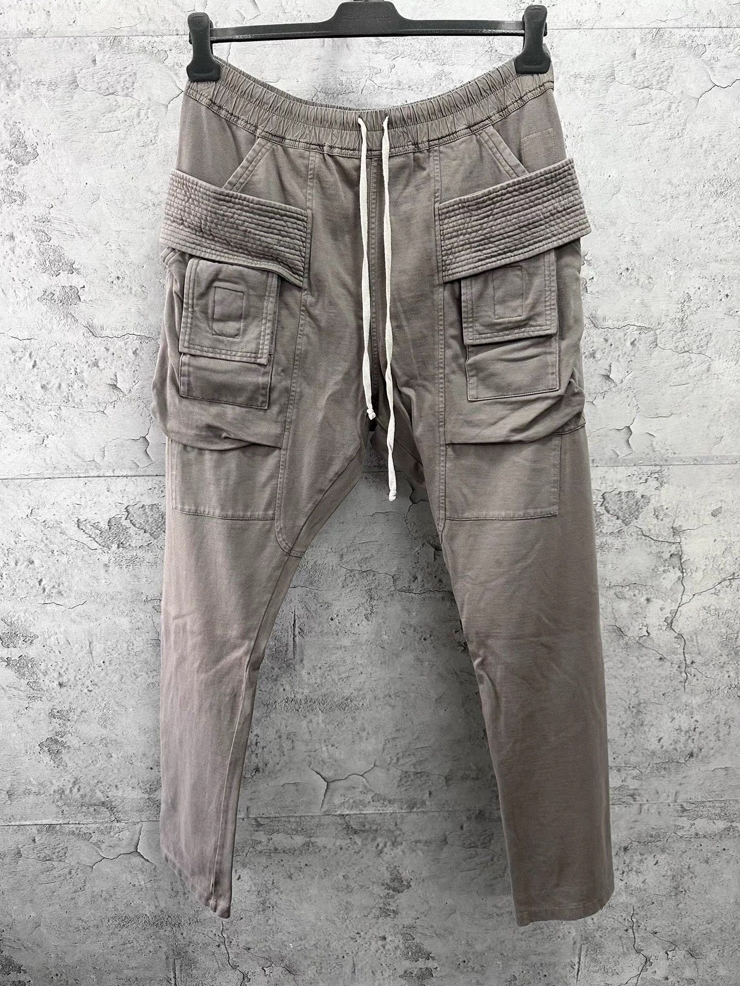 Rick Owens Rick Owens Double Ring Cargo Pants K34 Size US 33 - 1 Thumbnail