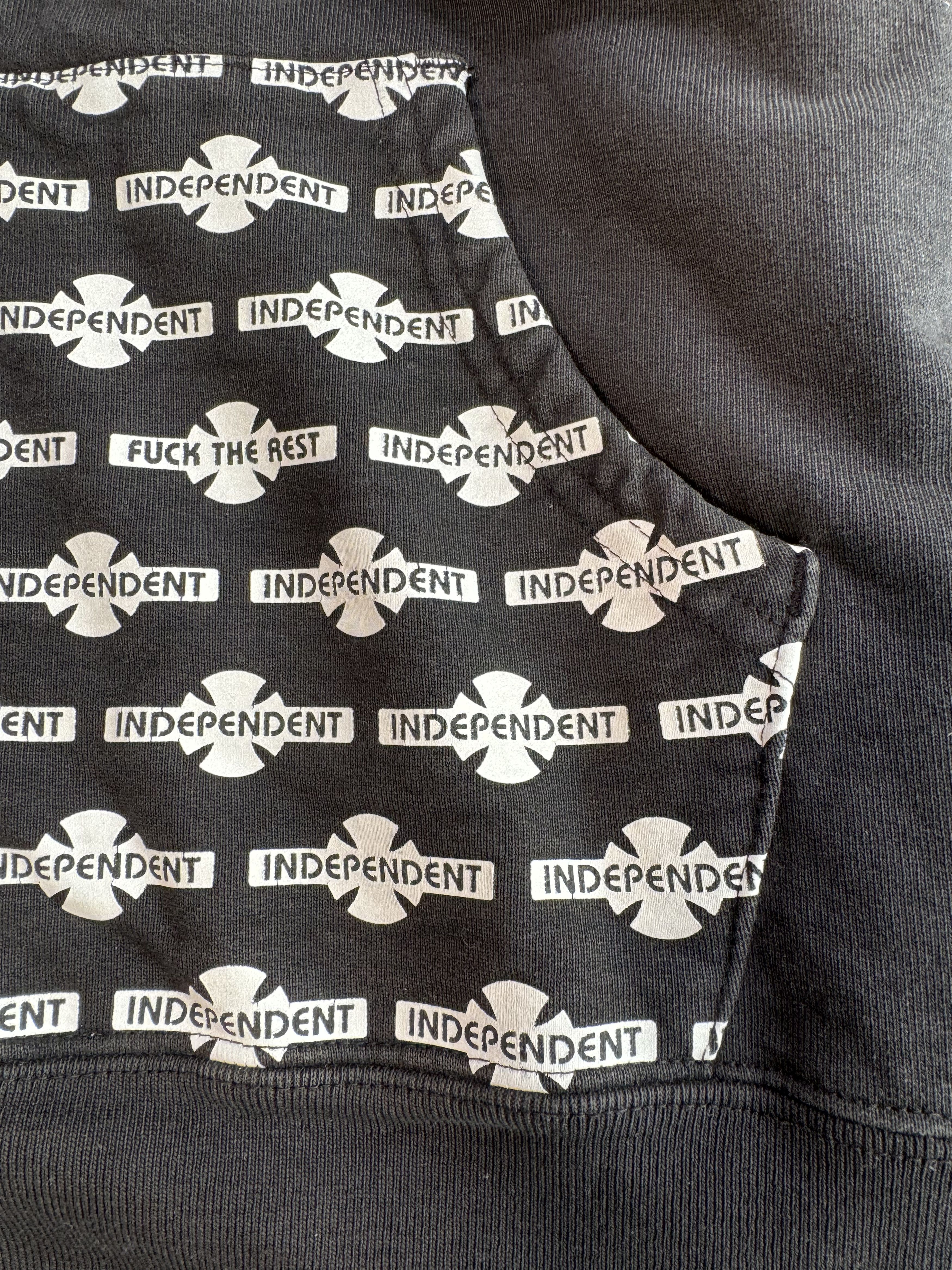 Supreme Supreme Independent Zip Up Hoodie Size US L / EU 52-54 / 3 - 3 Thumbnail