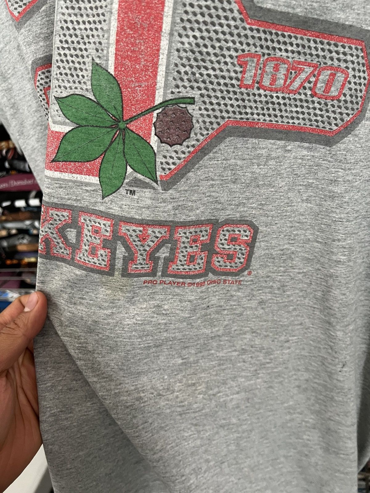 Pro Player 1999 Ohio State Buckeyes NFL Super Bowl Team Tee Size US XL / EU 56 / 4 - 3 Thumbnail