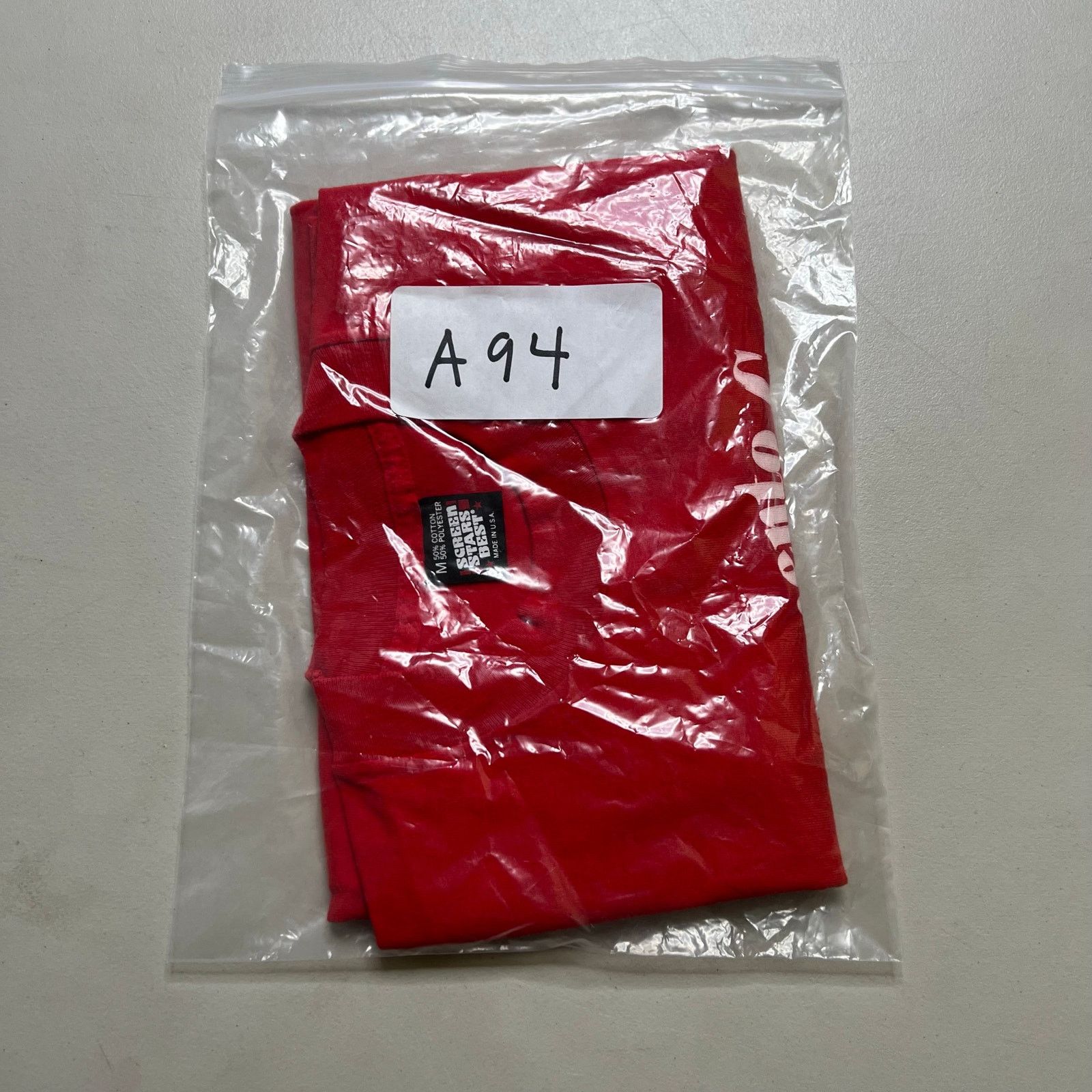Vintage Vintage 90’s Single Stitch Red Campamento Cristiano Medium Size US M / EU 48-50 / 2 - 9 Thumbnail