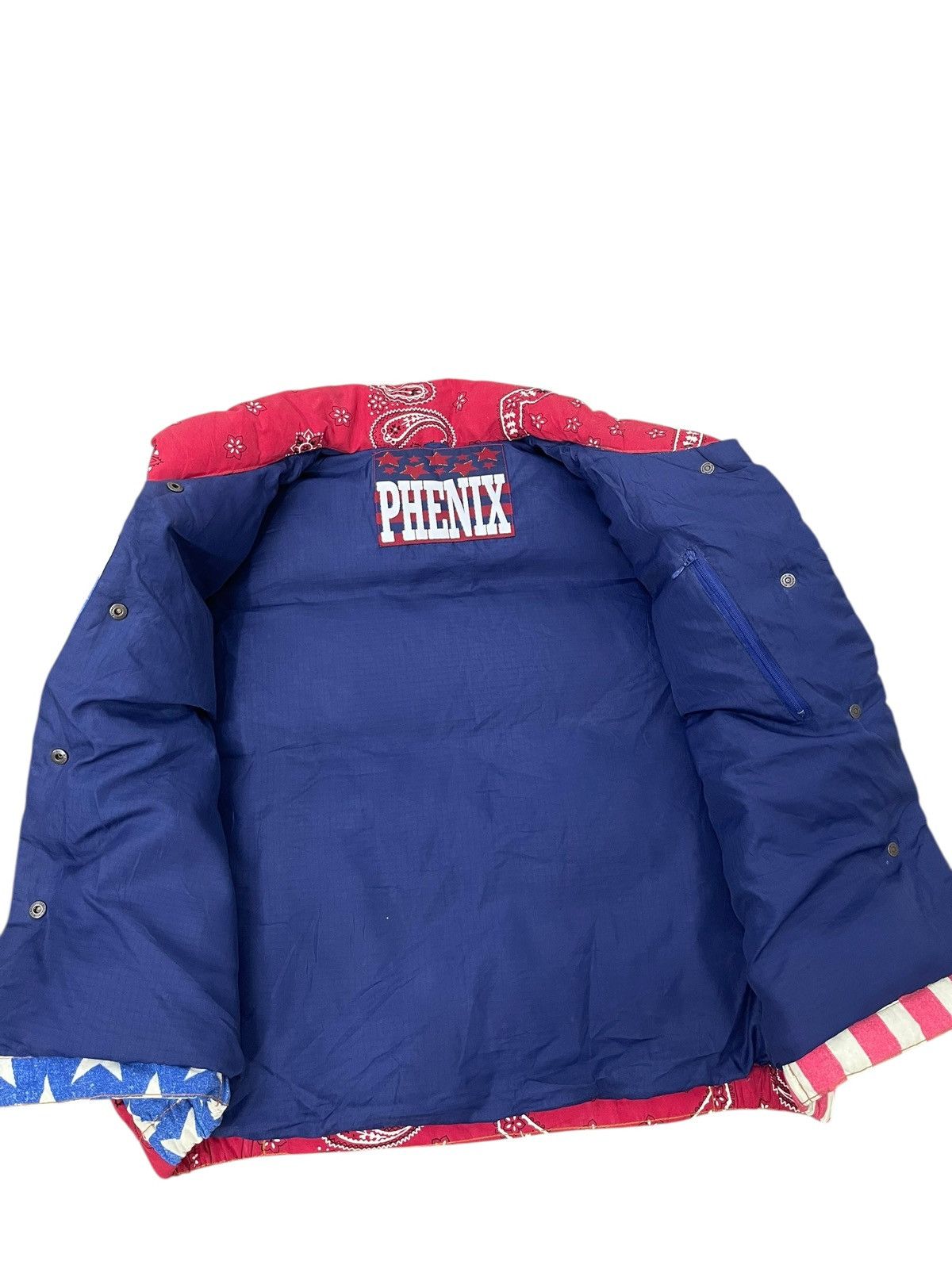 Comme des Garcons Homme Plus Bandana Puffer Vest Vtg Phenix Japan Down Jacket 7🟩1 Size US L / EU 52-54 / 3 - 10 Thumbnail