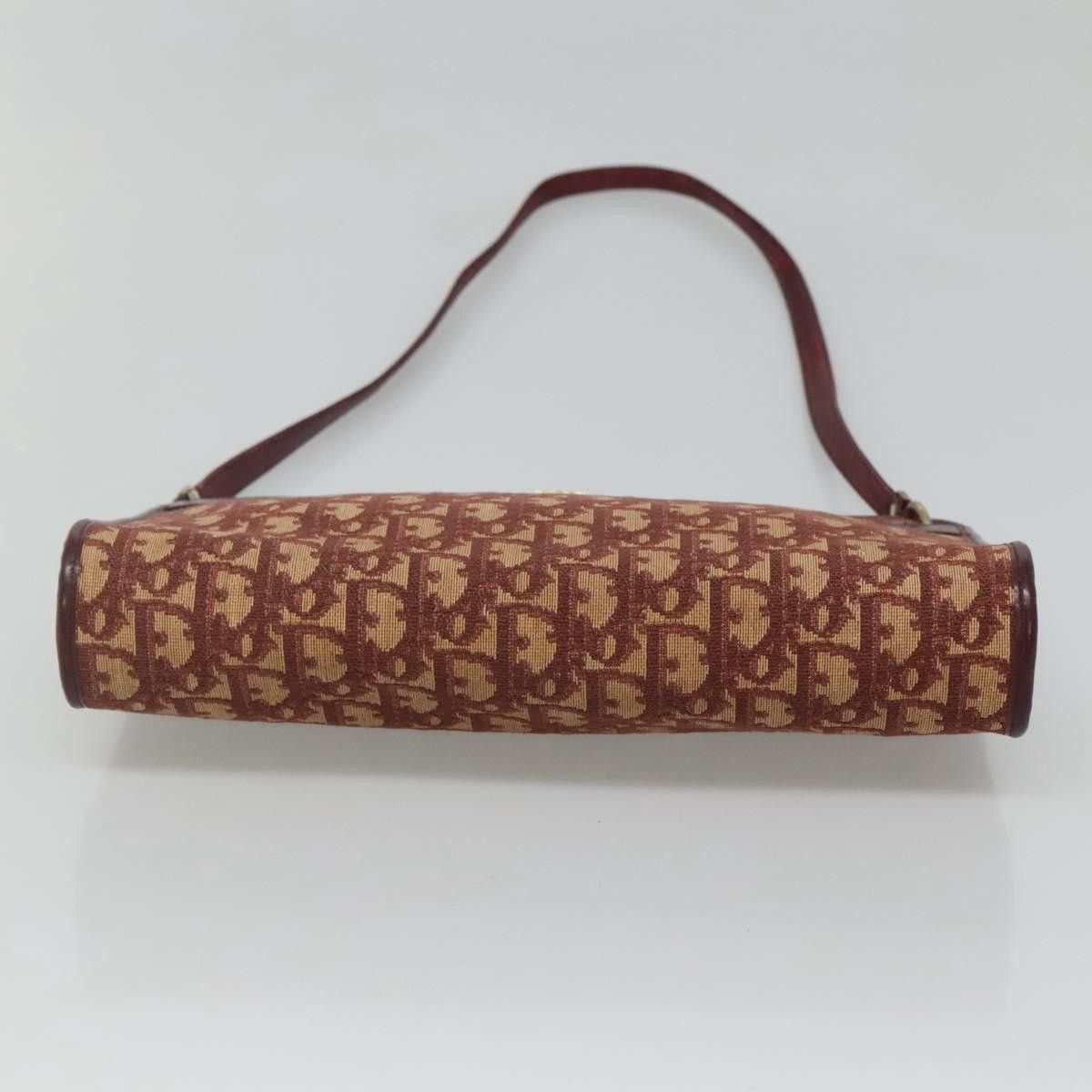 Dior DIOR Trotter Canvas Shoulder Bag Red Size ONE SIZE - 9 Thumbnail