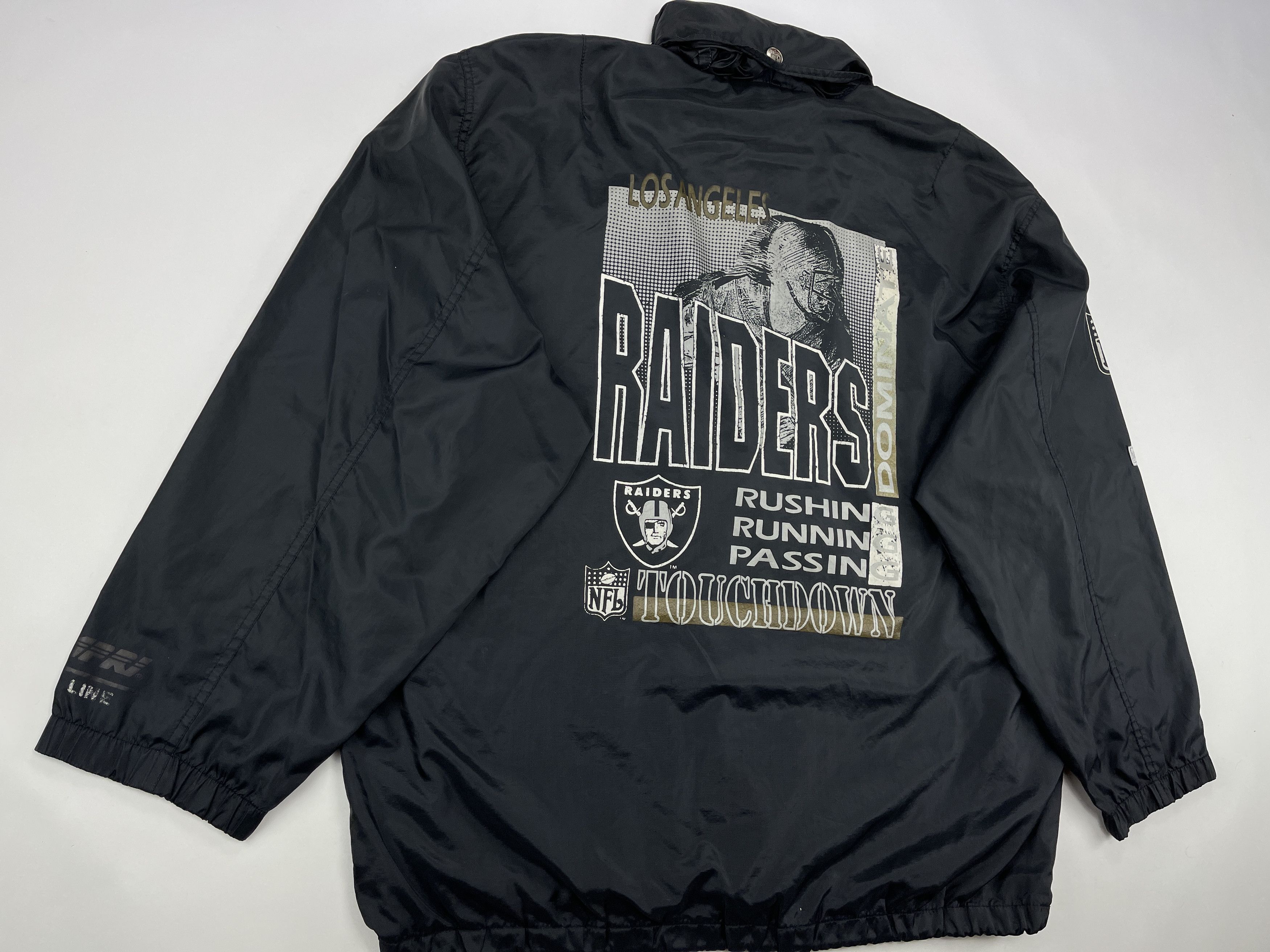 NFL Los Angeles Raiders jacket, 1991 Campri Teamline vintage M Size US M / EU 48-50 / 2 - 3 Thumbnail