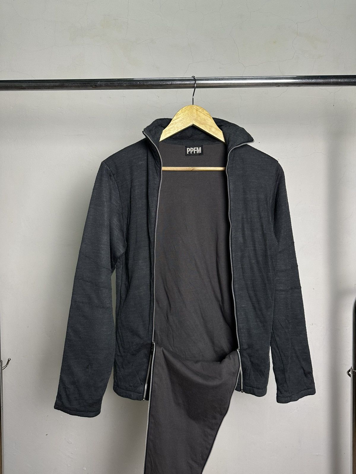 If Six Was Nine PPFM Double Zip Up Punk Asymmetrical Jacket Size US M / EU 48-50 / 2 - 13 Thumbnail