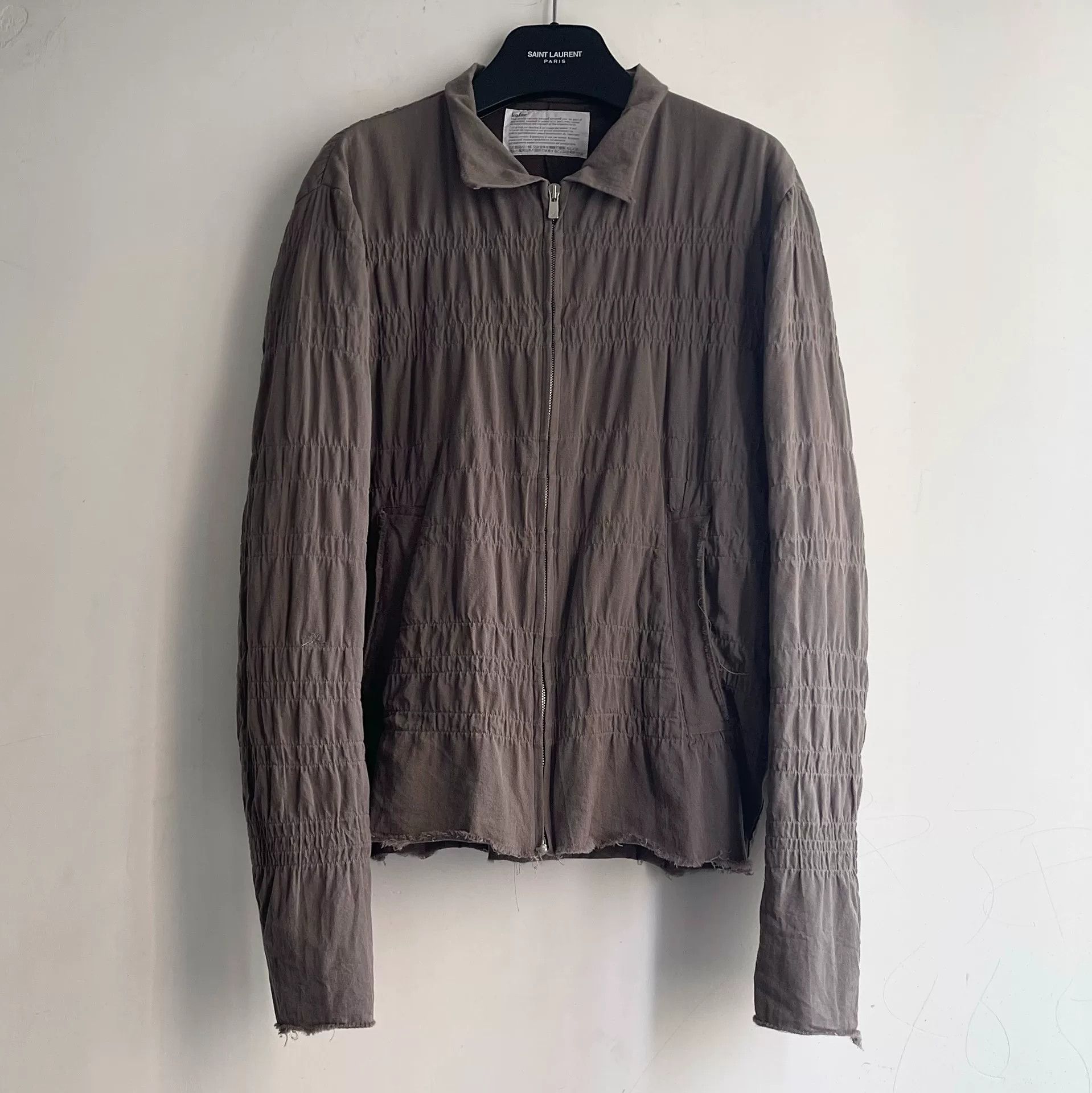 Kolor Kolor 12SS Pleated Zip Jacket Size US L / EU 52-54 / 3 - 1 Thumbnail