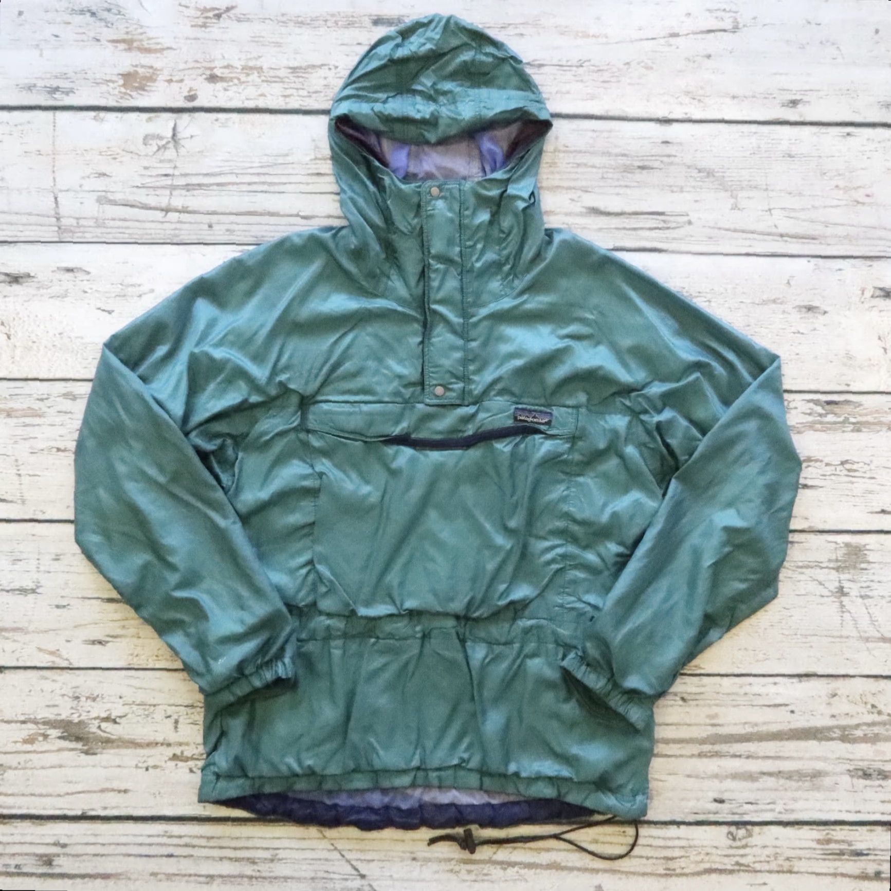 Patagonia VINTAGE Patagonia Anorak Jacket M Green Mens 90s Outdoor Coat Punk? Size US M / EU 48-50 / 2 - 2 Thumbnail