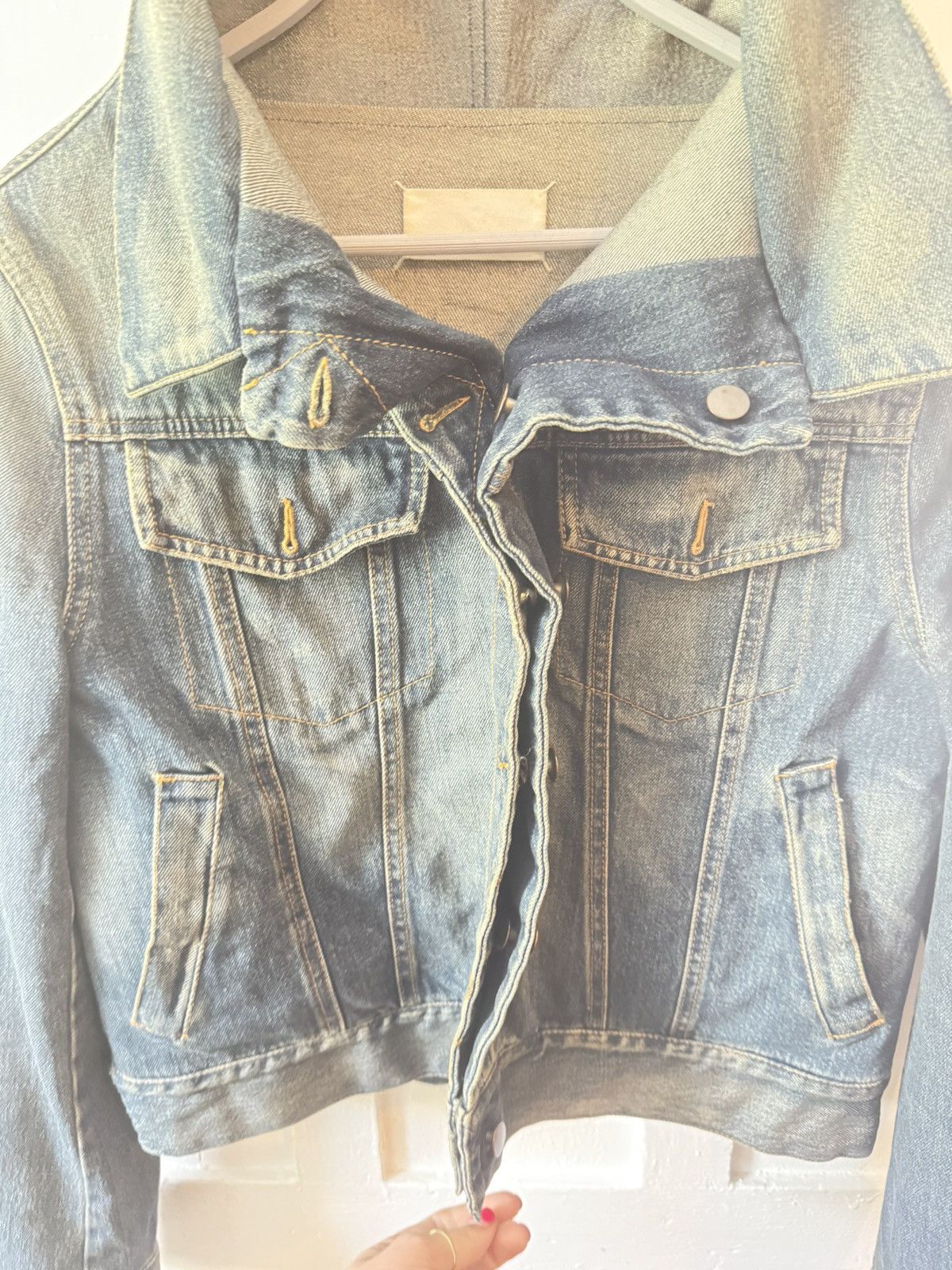 Maison Margiela AW 2012 Margiela Denim Jacket Size 42 Size M / US 6-8 / IT 42-44 - 10 Thumbnail