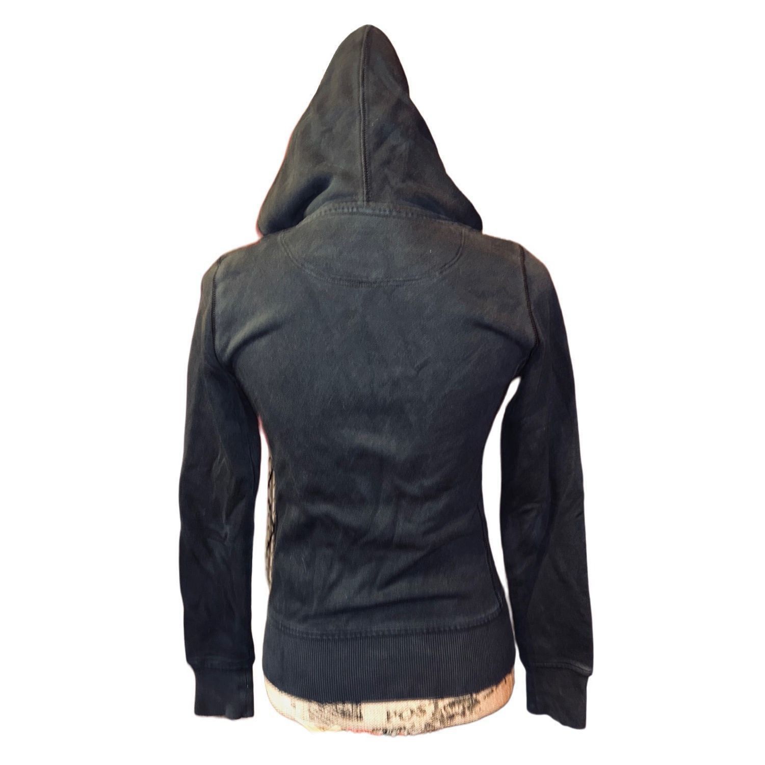 Nike Nike Long Sleeve Full Zip Athletic Hoodie Jacket, Women's X Size XS / US 0-2 / IT 36-38 - 2 Thumbnail