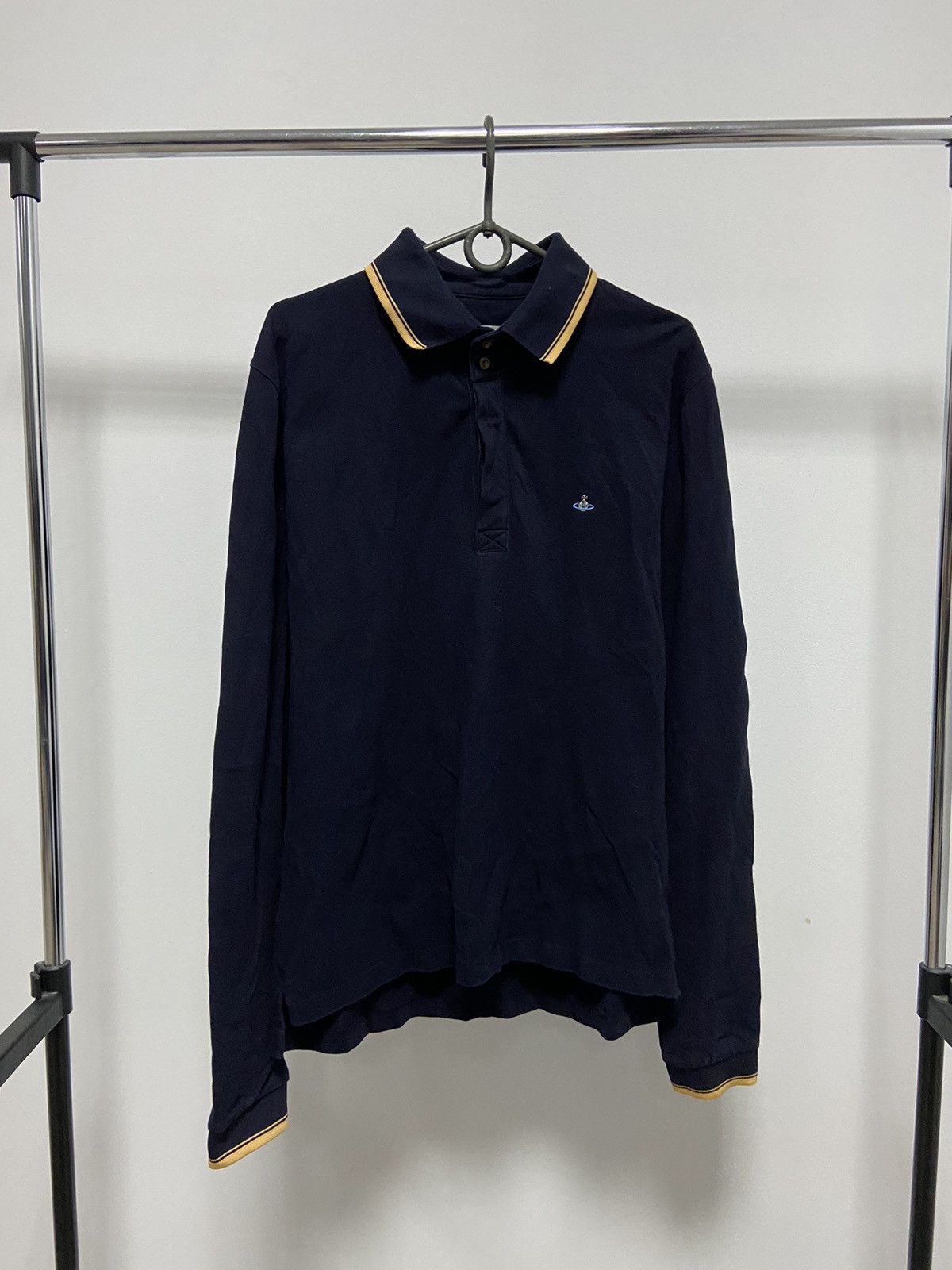 Vintage × Vivienne Westwood Vivienne Westwood Longsleeve Vintage Small Orb Logo Luxury Size US L / EU 52-54 / 3 - 1 Thumbnail