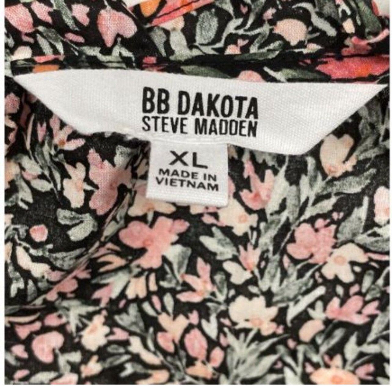 BB Dakota BB Dakota by Steve Madden Ditsy Floral Ruffle Tank Top Size XL / US 12-14 / IT 48-50 - 6 Thumbnail
