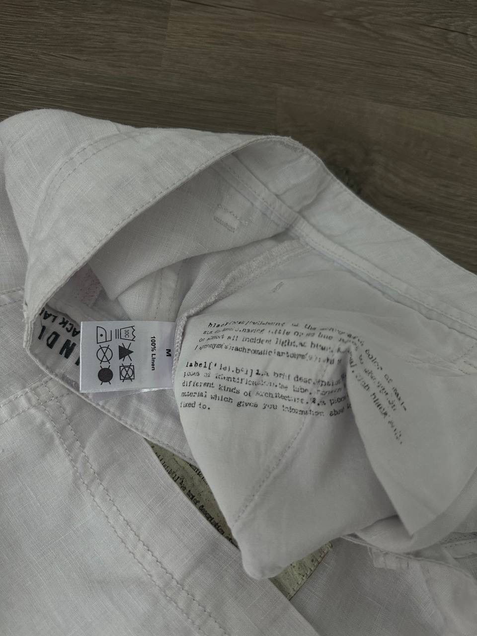 Rundholz × Vintage Vintage Rundholz Black Label Linen White Pants Size US 34 / EU 50 - 8 Thumbnail