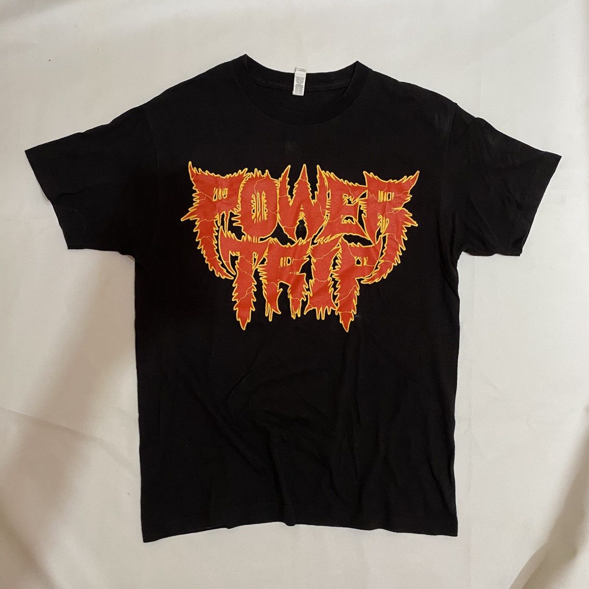 Band Tees Power Trip Spiky Snake Tshirt Band Thrash metal hardcore Size US M / EU 48-50 / 2 - 1 Thumbnail