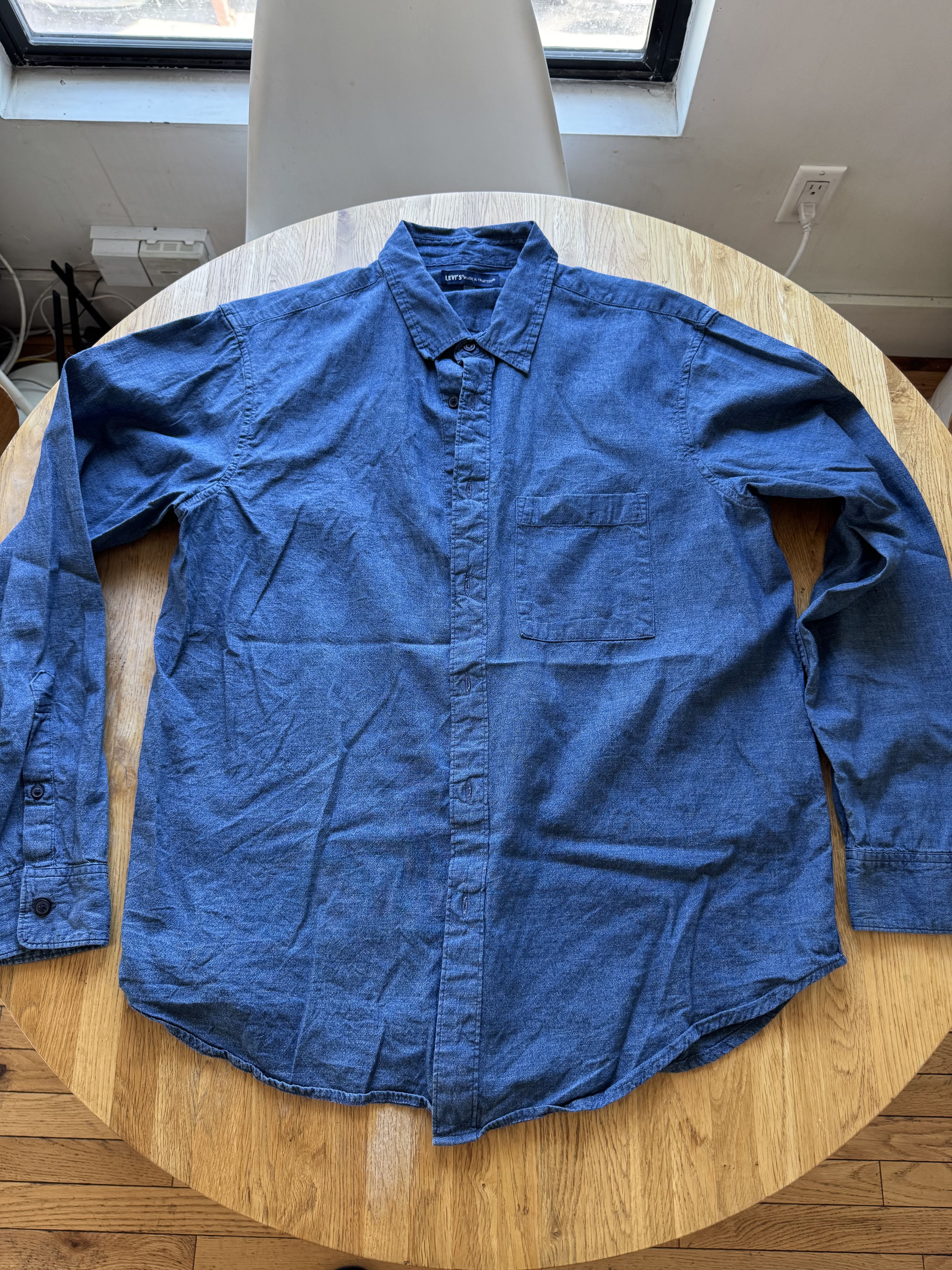 Levi's Made & Crafted Levi's Made and Crafted Denim Shirt Size US M / EU 48-50 / 2 - 2 Thumbnail