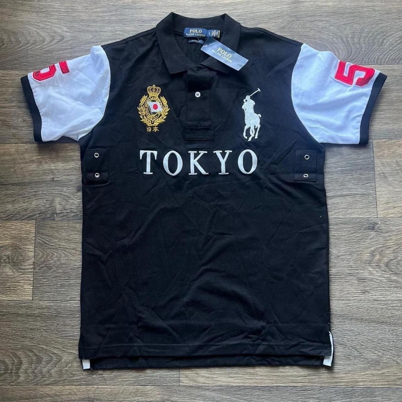 Polo by Ralph Lauren TOKYO ポロシャツ M y2k Polo Ralph Lauren × Ralph Lauren × Streetwear Vintage Y2K Chief