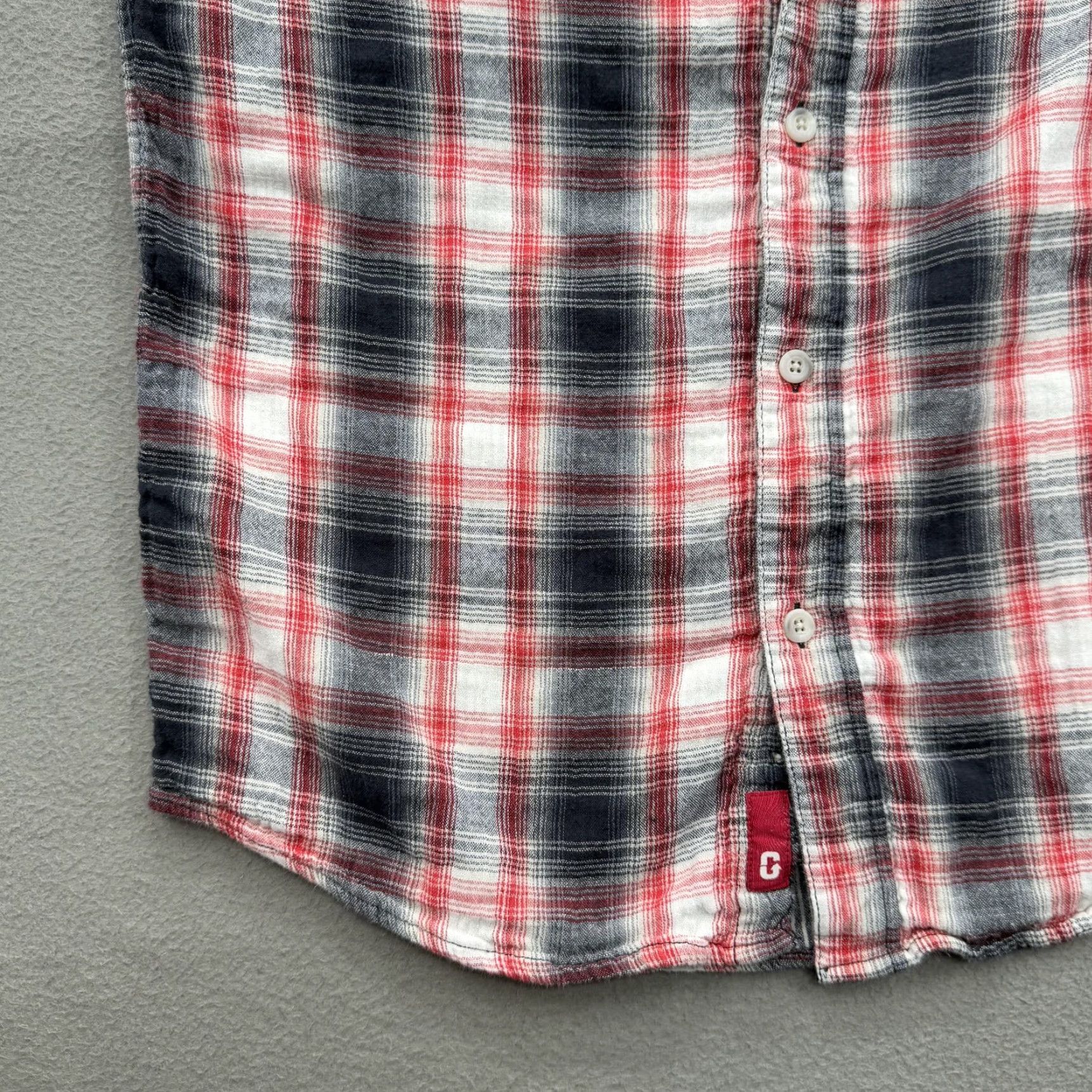 Gramicci Gramicci Shirt Mens Medium Red Black Plaid Button Down Flannel Casual Outdoors Hiking Size US M / EU 48-50 / 2 - 6 Thumbnail