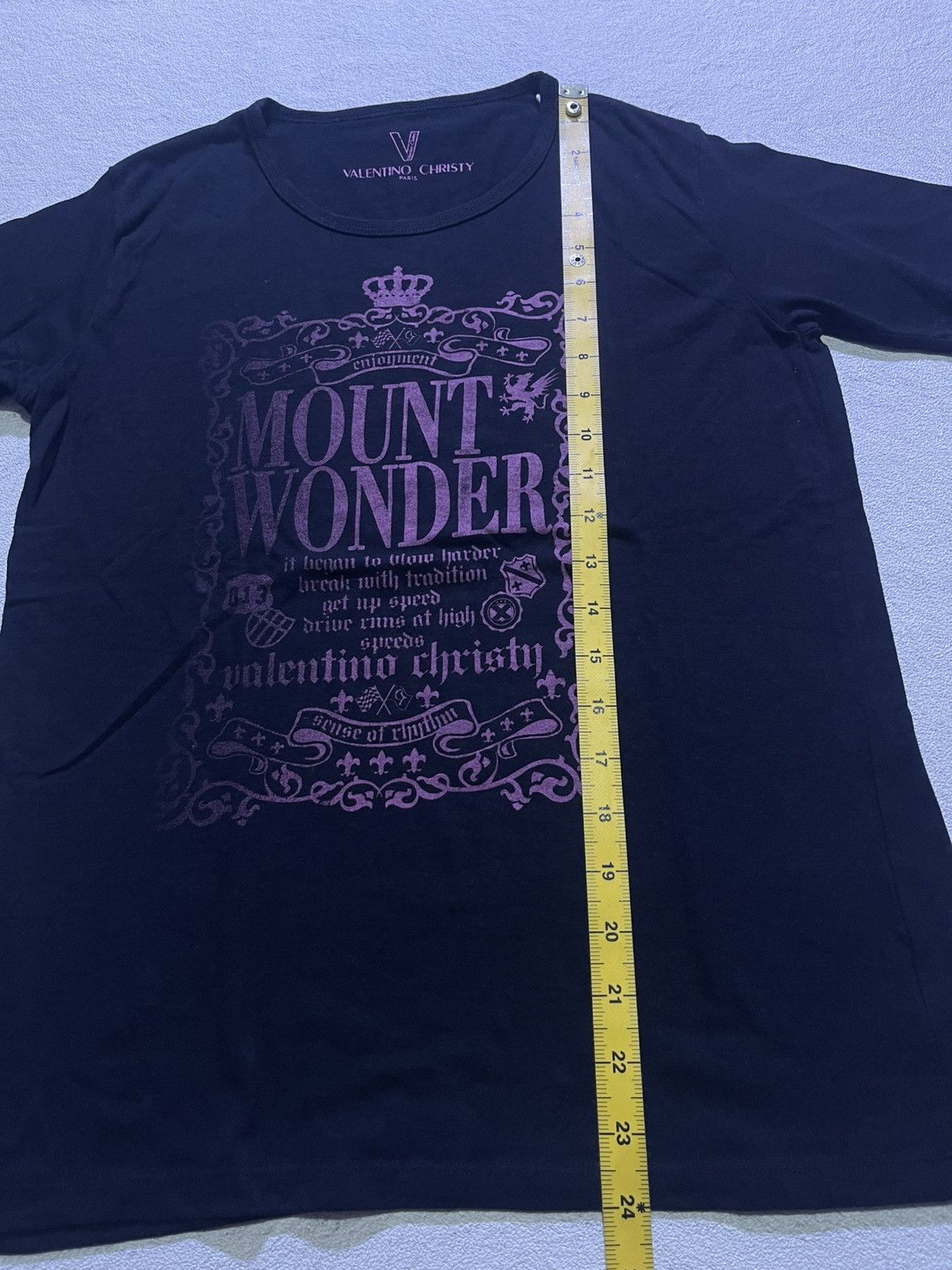 Japanese Brand Y2K VALENTINO CHRISTY short sleeve tshirt Size US M / EU 48-50 / 2 - 6 Thumbnail