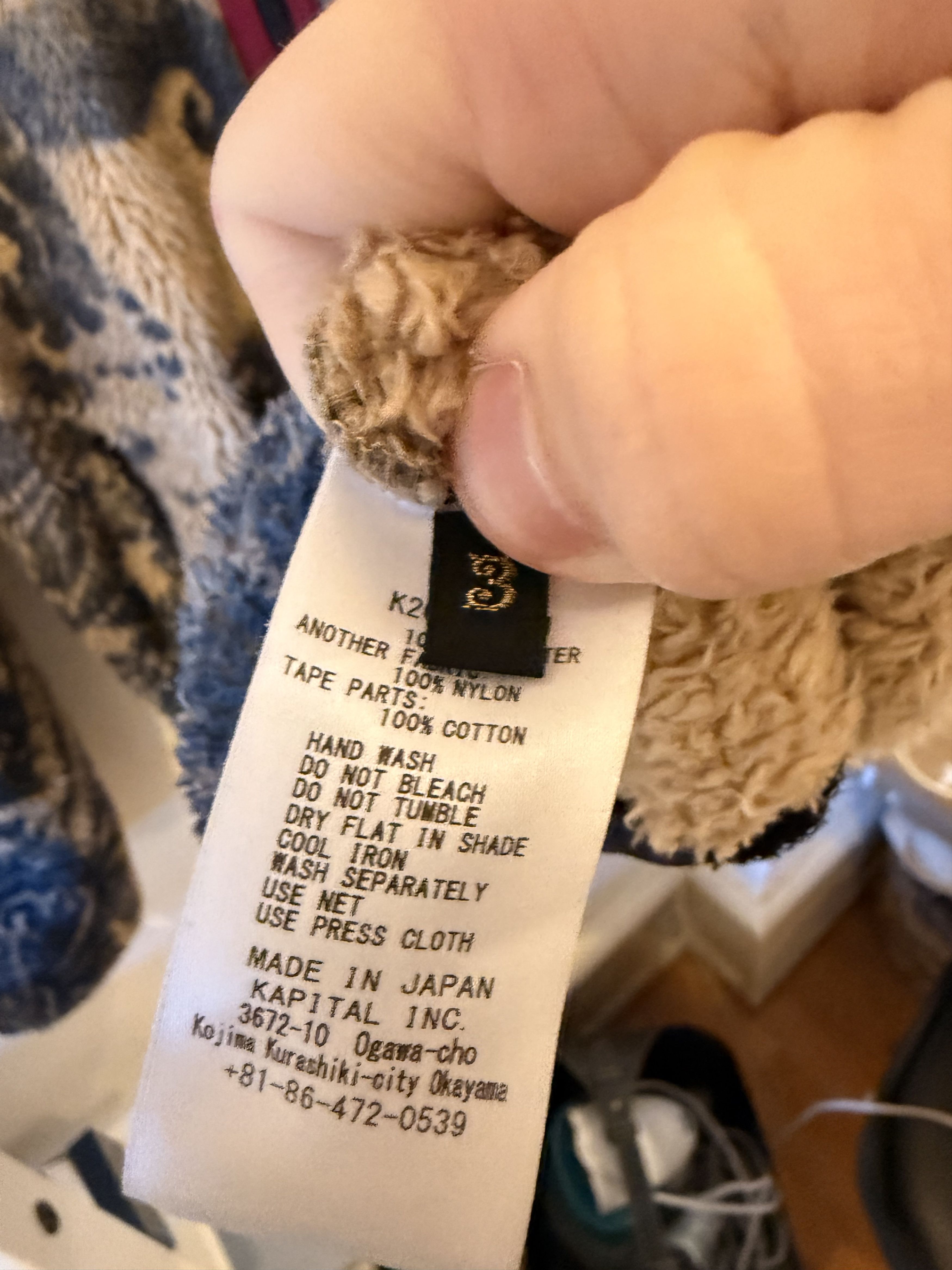 Kapital Virgin Mary Fleece Size US L / EU 52-54 / 3 - 6 Thumbnail