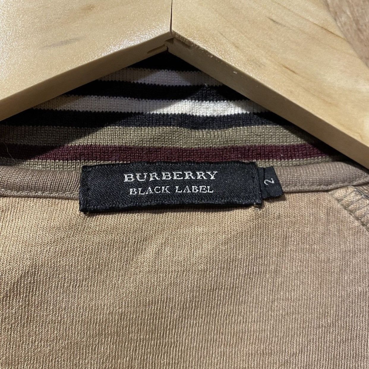 Burberry Authentic Burberry Black Label Track Top Size US M / EU 48-50 / 2 - 12 Thumbnail