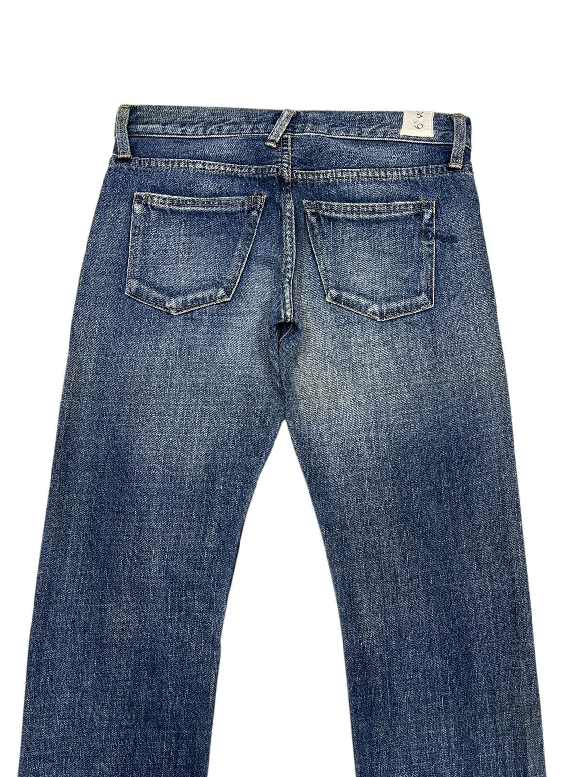 If Six Was Nine 6•Vocale Selvedge Distressed Denim Jeans Size 29" - 9 Thumbnail