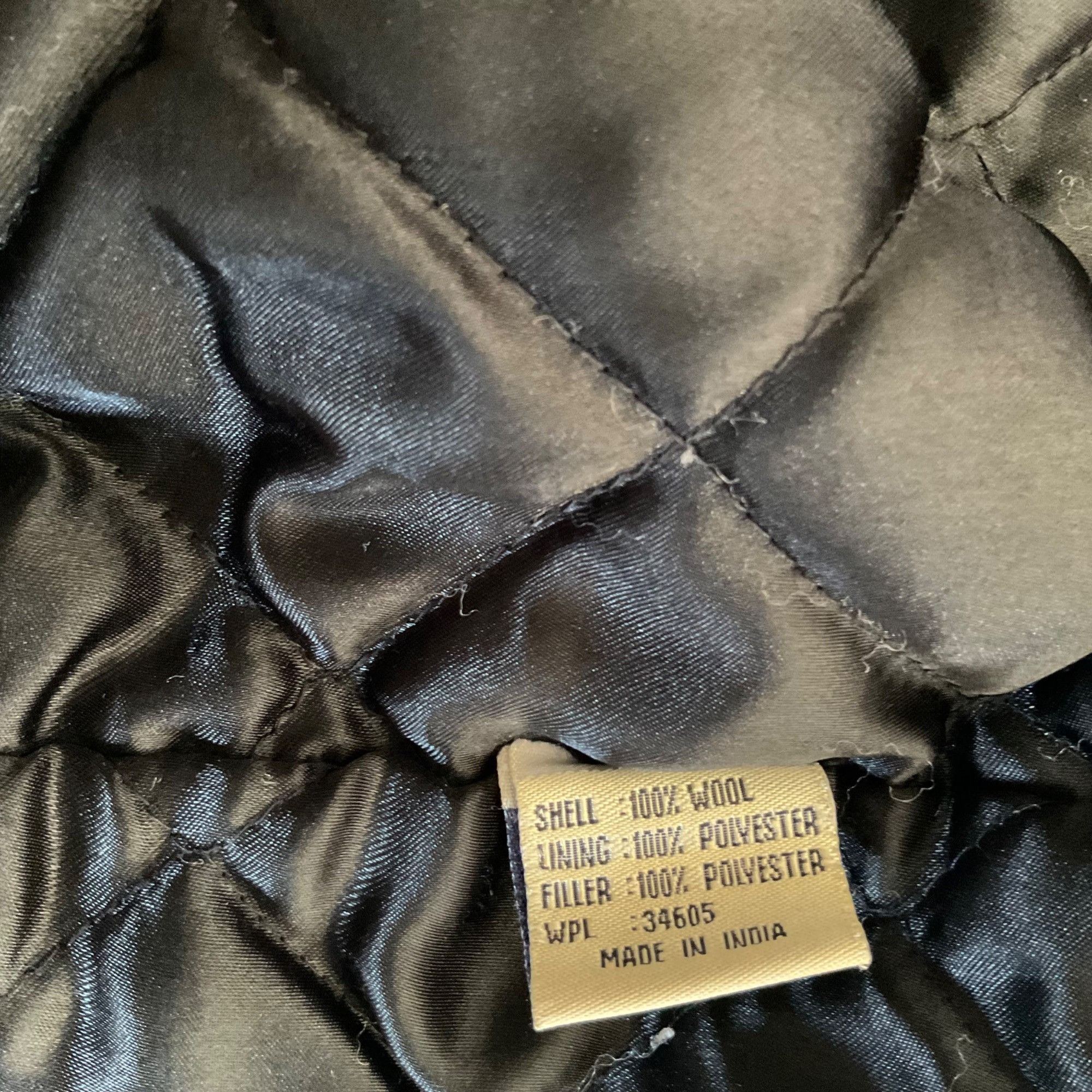 Natural Issue Natural issue men wool lining black jacket SZL chest55 Size US L / EU 52-54 / 3 - 4 Thumbnail