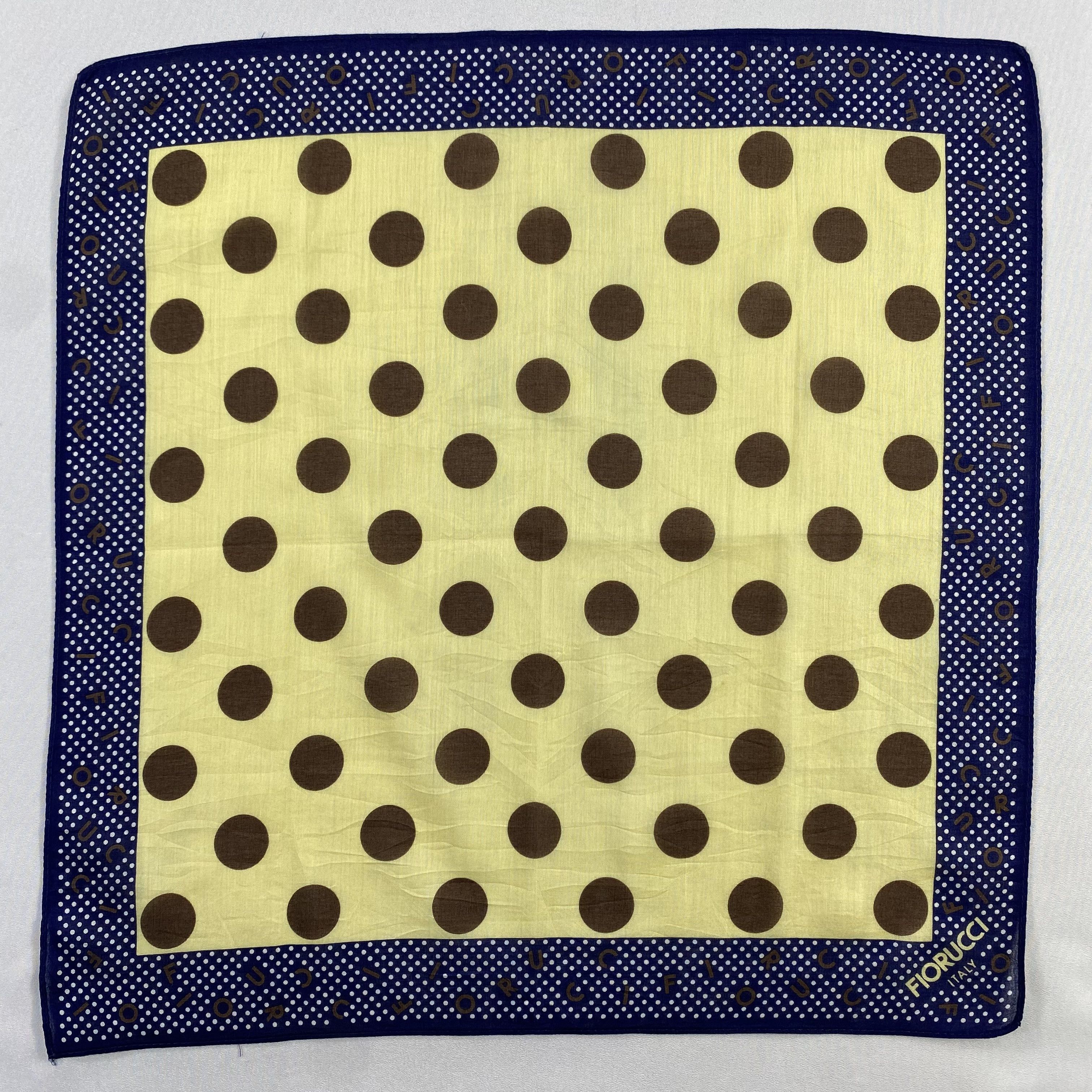 Fiorucci × Vintage Fiorucci Handkerchief / Neckerchief / Bandana-P895 Size ONE SIZE - 1 Thumbnail