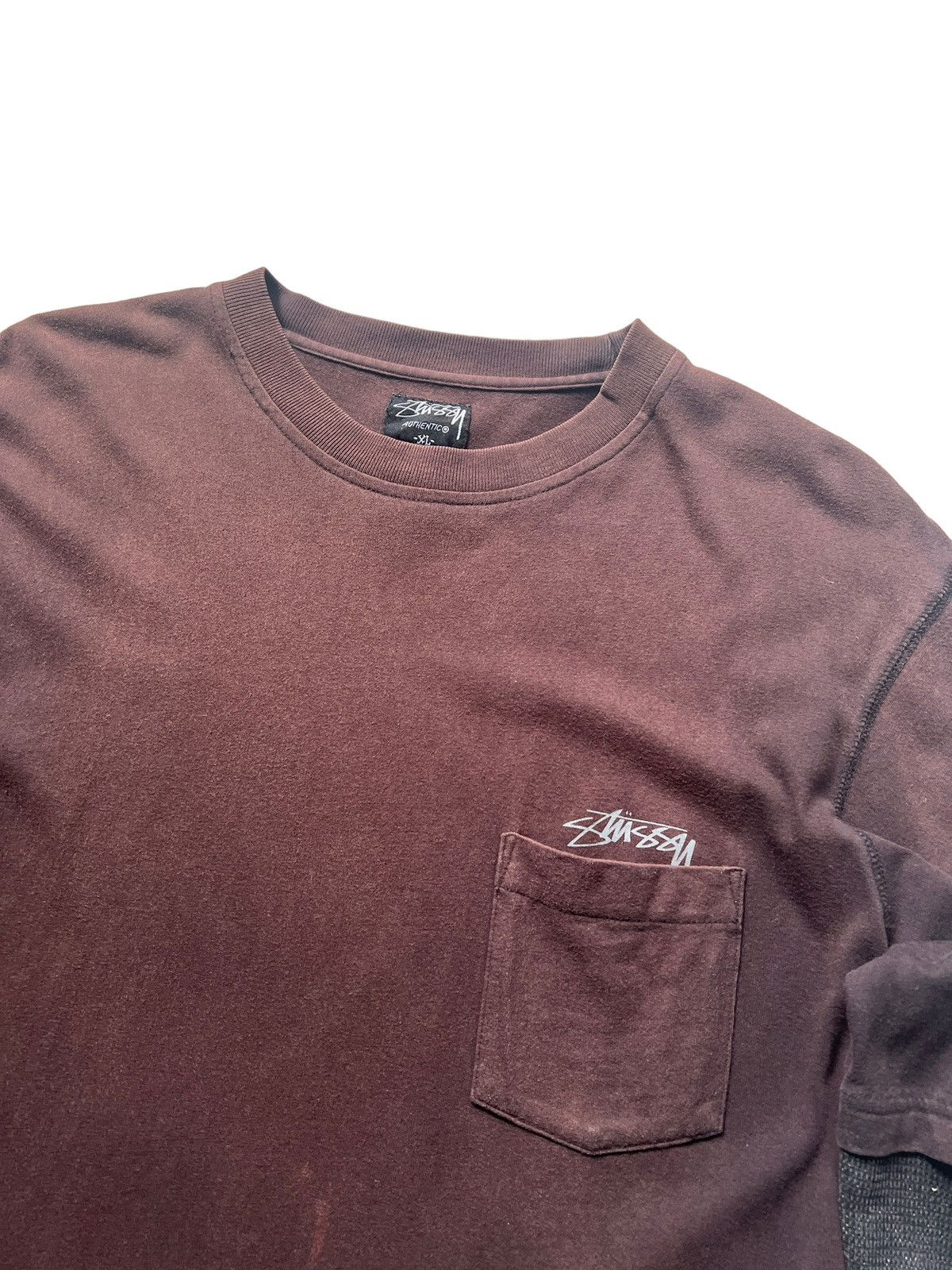 Stussy Y2K Stussy Sun Faded Longsleeve Shirt Size US XL / EU 56 / 4 - 3 Thumbnail