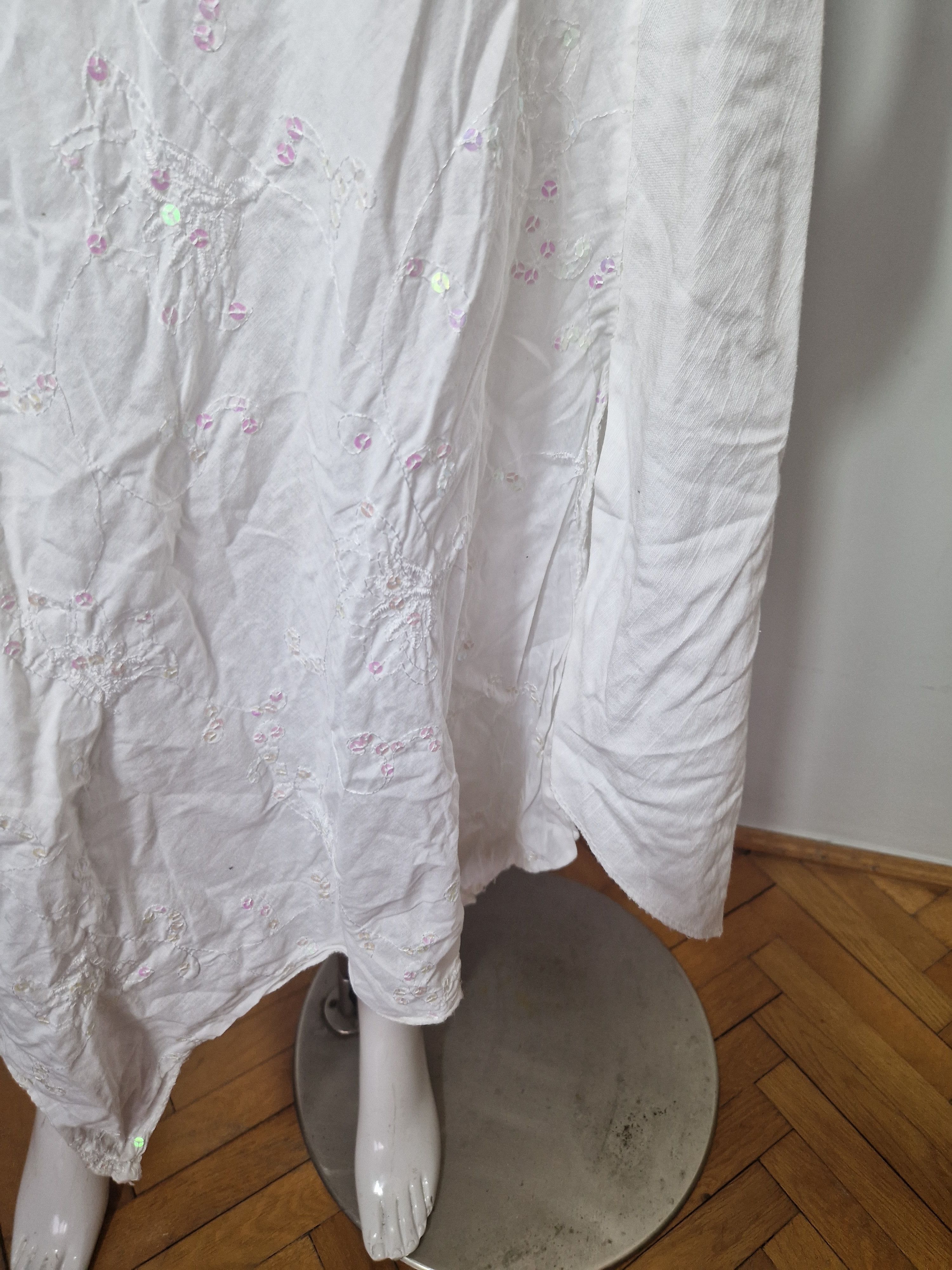 If Six Was Nine × Japanese Brand Vintage Amazing Flare Bondage Dress Size S / US 4 / IT 40 - 8 Thumbnail